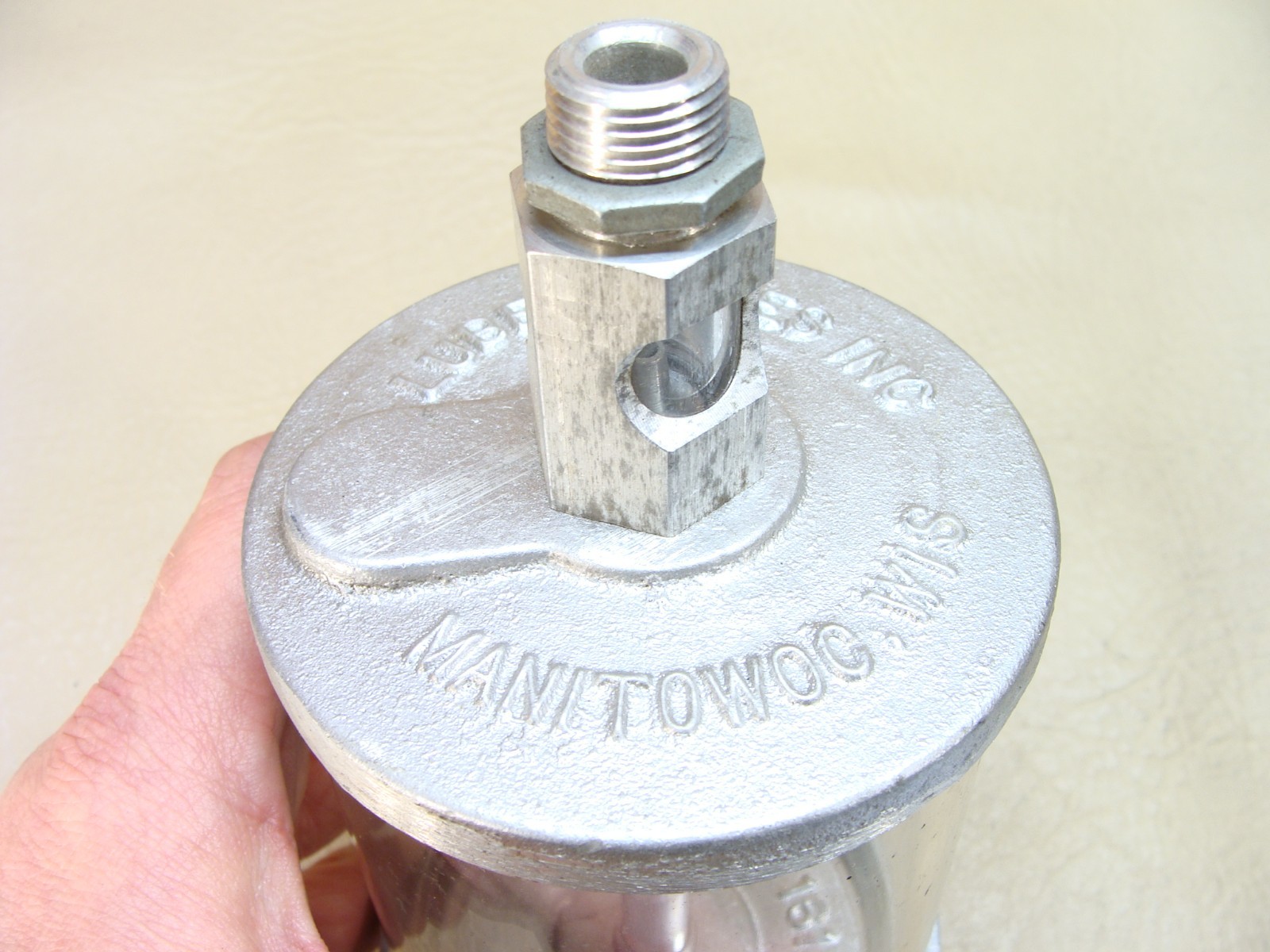 NEW LUBE DEVICES 161 oiler oil reservoir 3/8 NPT