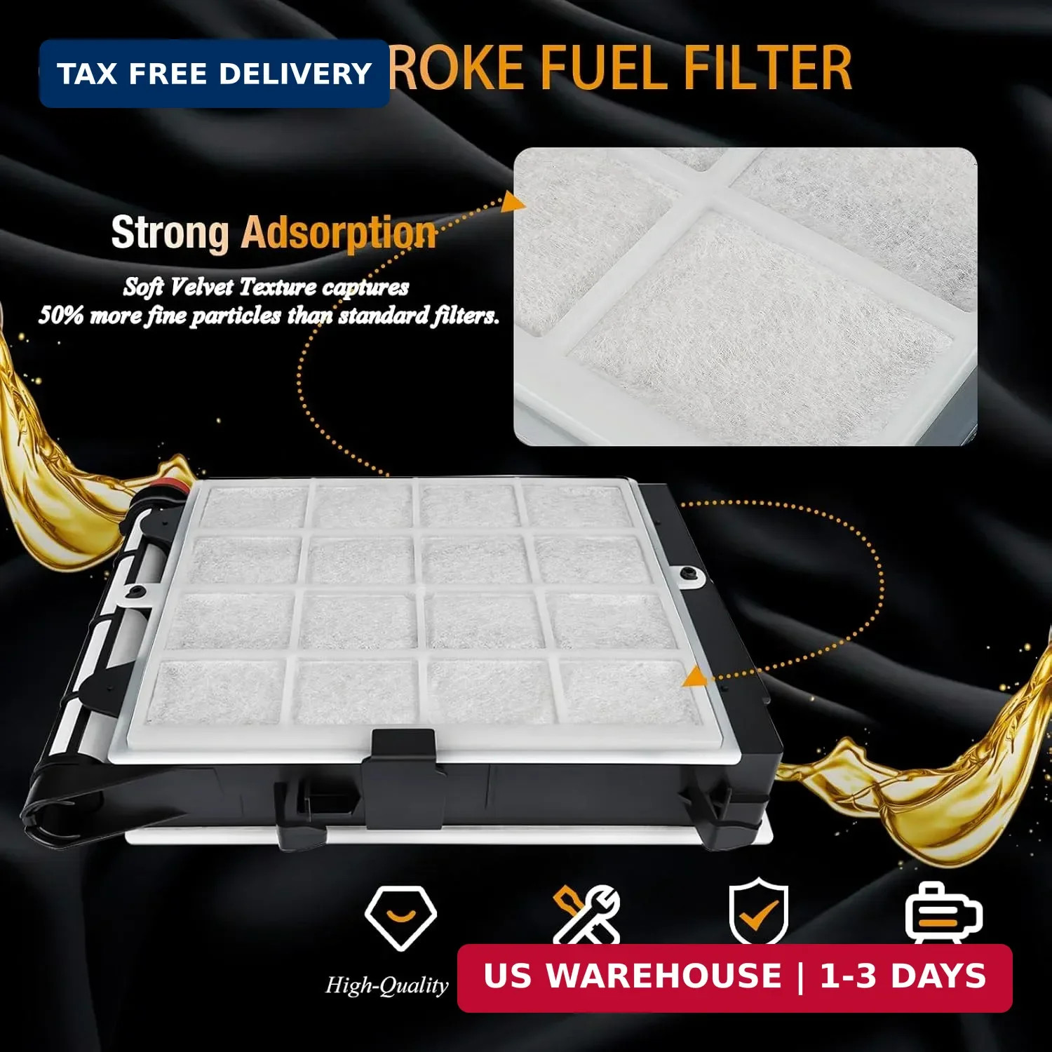 iFJF FD4625 6.7L Fuel Filter for F250 F350 F450 F550 F600 F650 F750 Super Duty 2