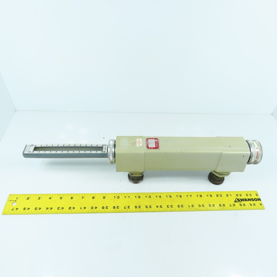Waukee MVPX-10 Flo-Meter Gas Flow Meter PR 10PSIG 1-1/4″ NPT SG .782