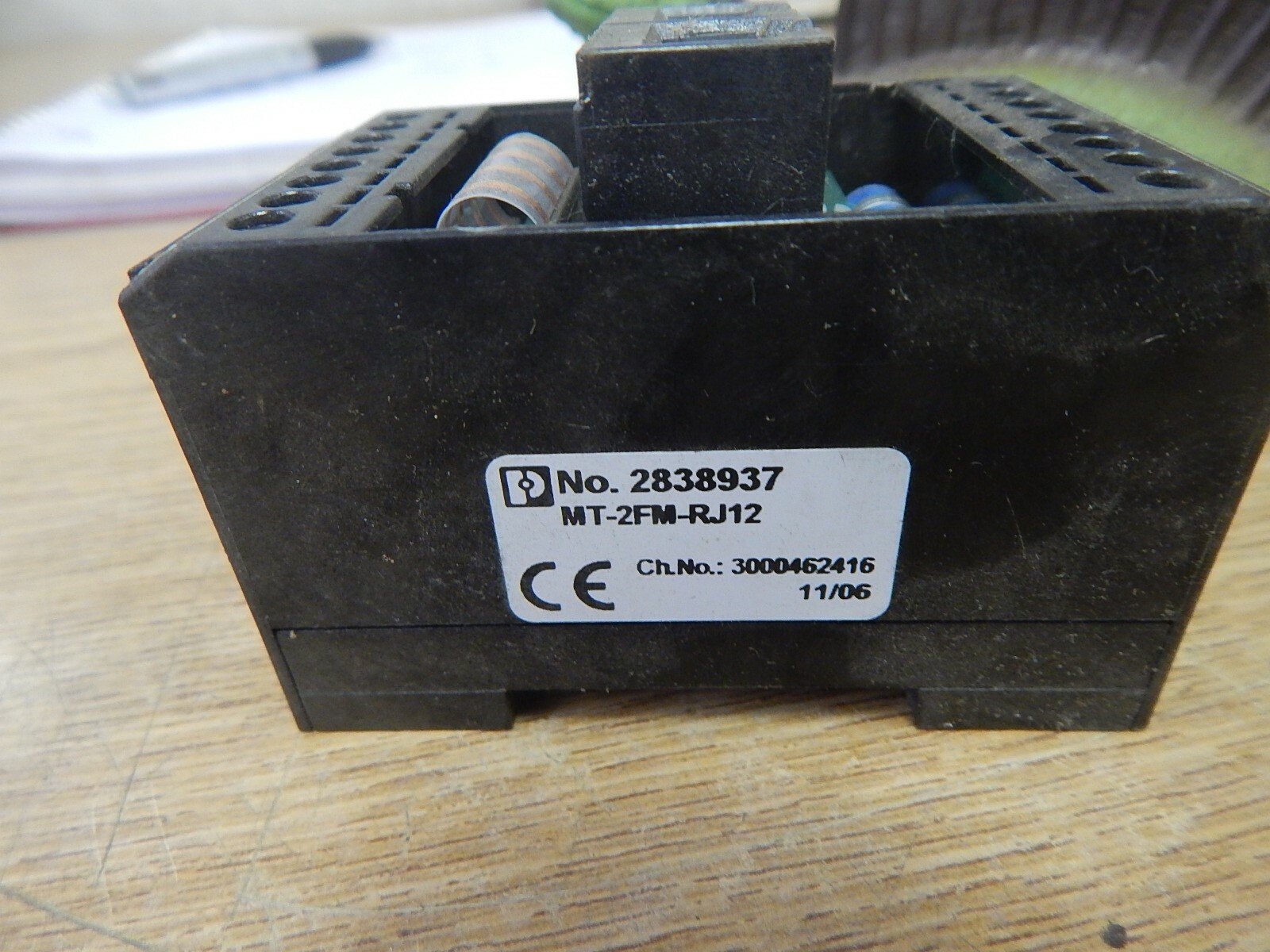 Phoenix Contact Surge Protector 2838937 MT-2FM-RJ/12 3000462416 *FREE SHIPPING*