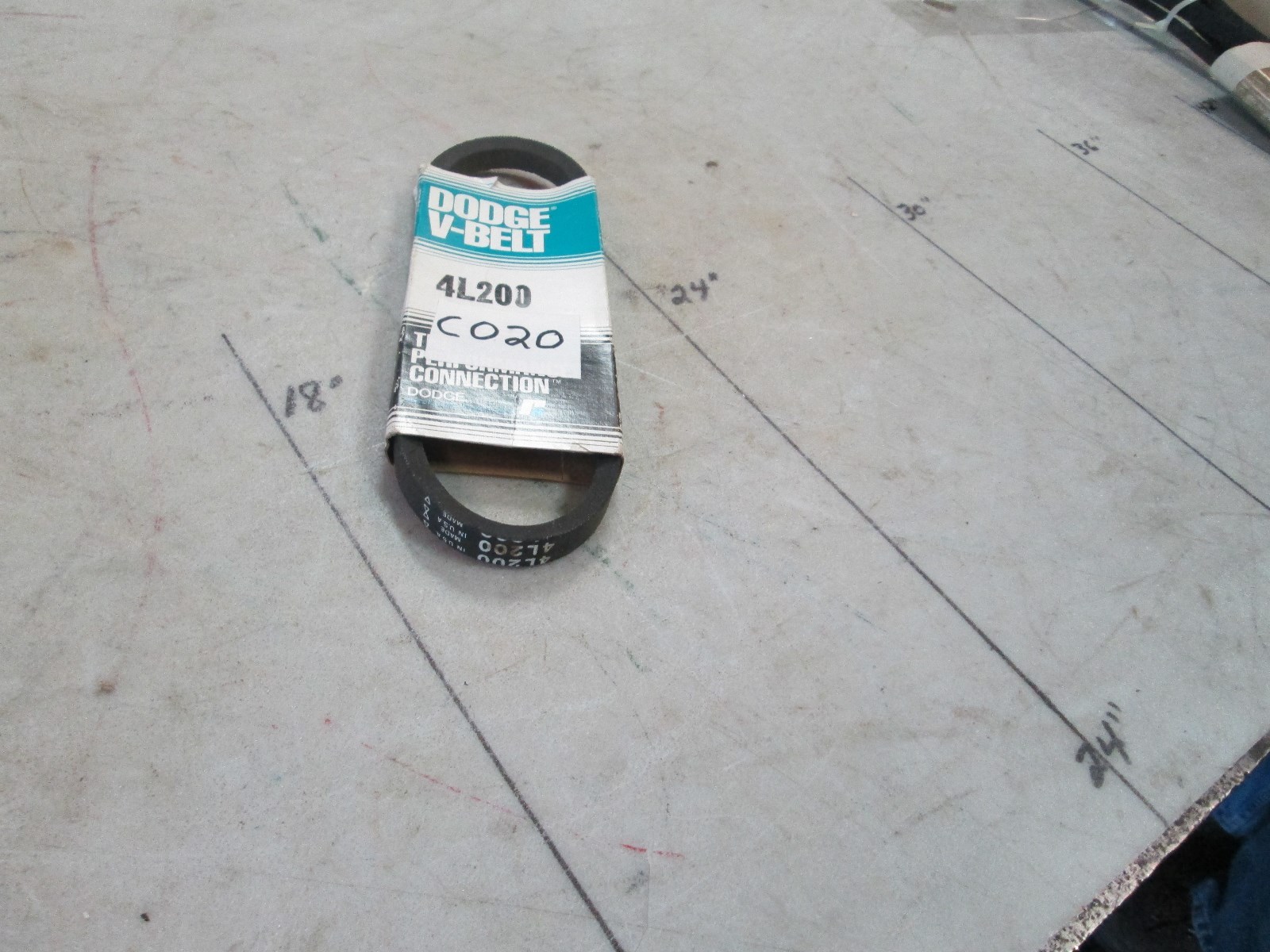Dodge V-Belt #4L200 Lot of 3 (NIB)
