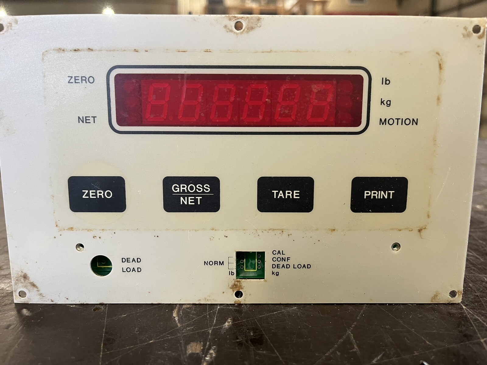 Eaton UMC555-27 Weight Indicator Display Control Scale Controller AS IS 
