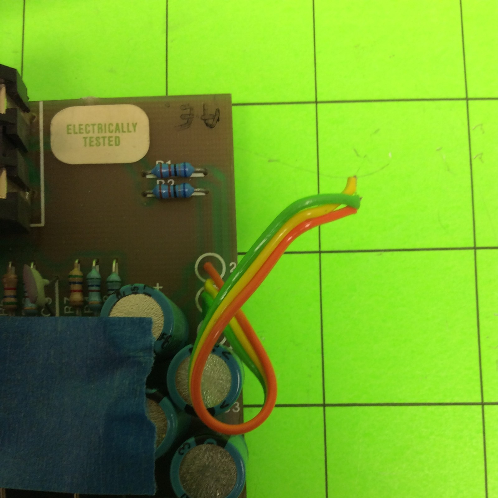 Hill MM1X Audio Mixer Input Board 2 Board (BROKEN Knob)