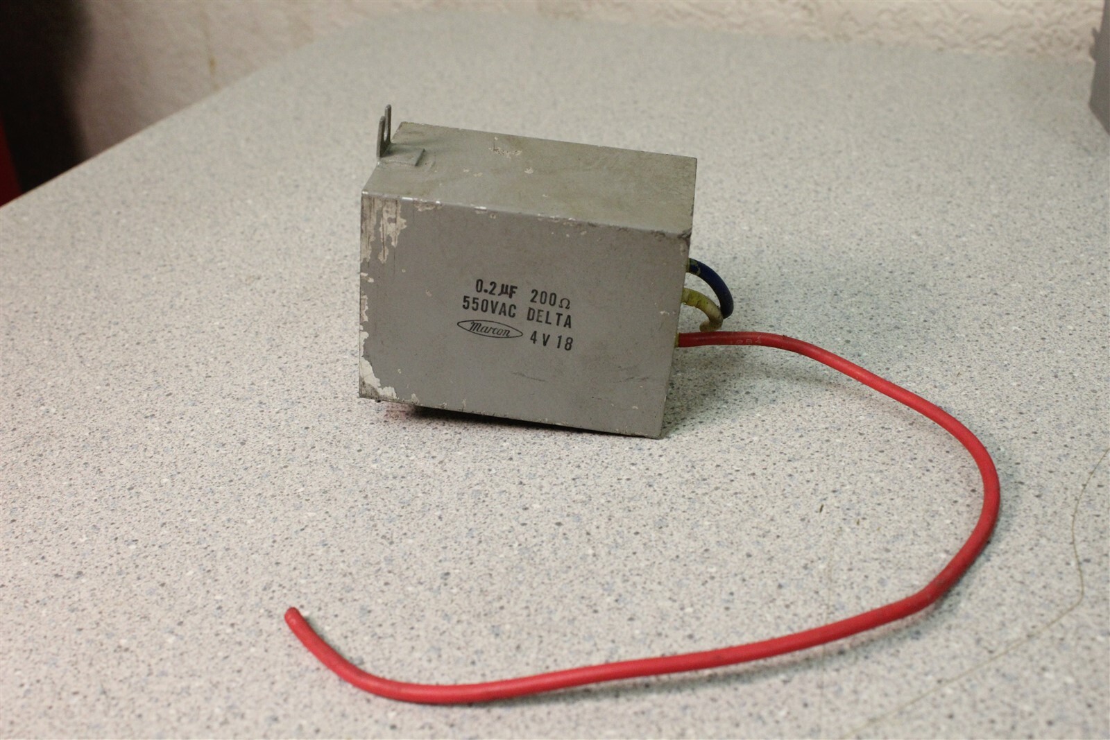 Marcon 0.2uf 200 550VAC Delta 4V18 Capacitor “C” *FREE SHIPPING*
