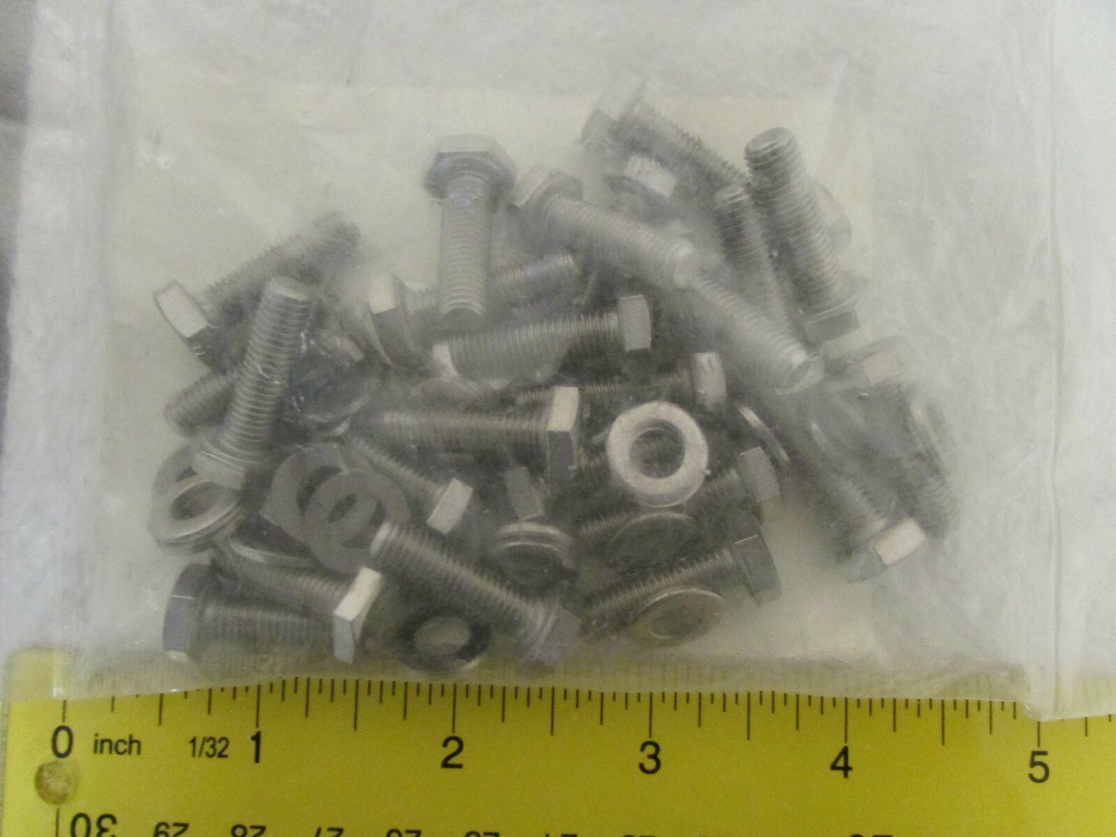 MDC Vacuum Products 190002 Ref# BA-085 Hex Head Stainless Bolt Set New