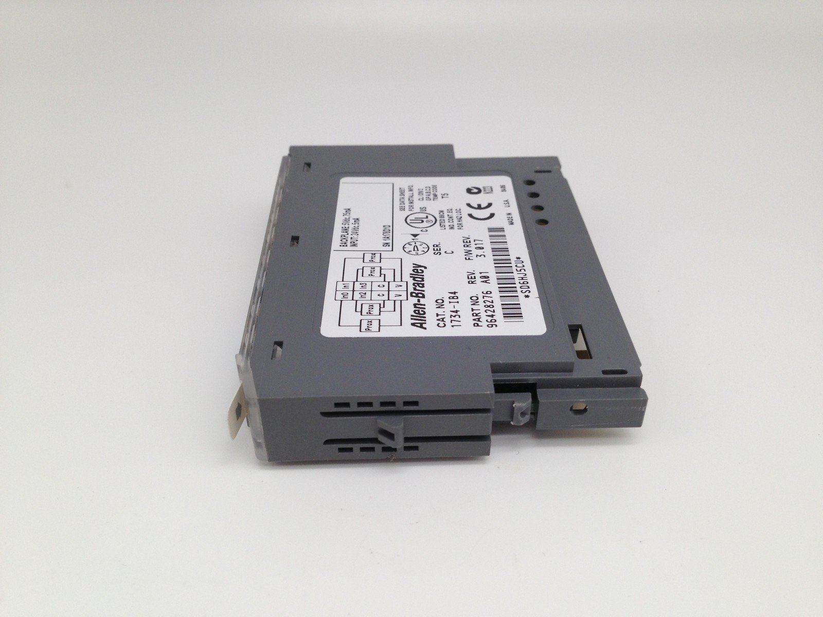 ALLEN BRADLEY 1734-IB4 POINT I/O 24VDC 4 CHANNEL SINK INPUT MODULE SER C