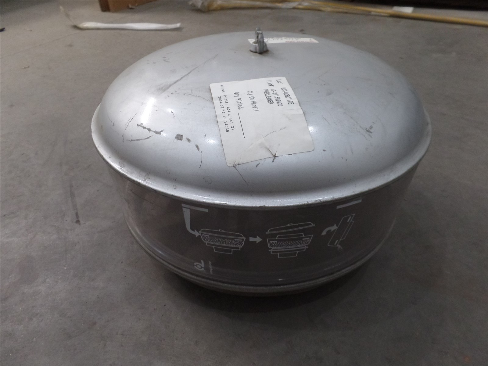 GENUINE TROJAN O&K 10211692400 PRECLEANER, TEREX 10-211692400, 211692400 NOS