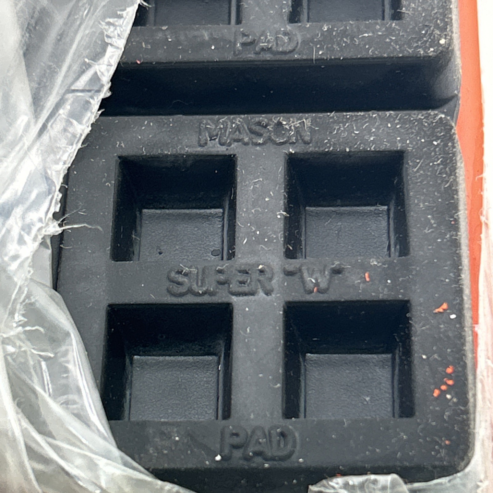 Mason Industries SW10101 Super W Vibration Absorber Pad 10 in x 10 in x 1 in