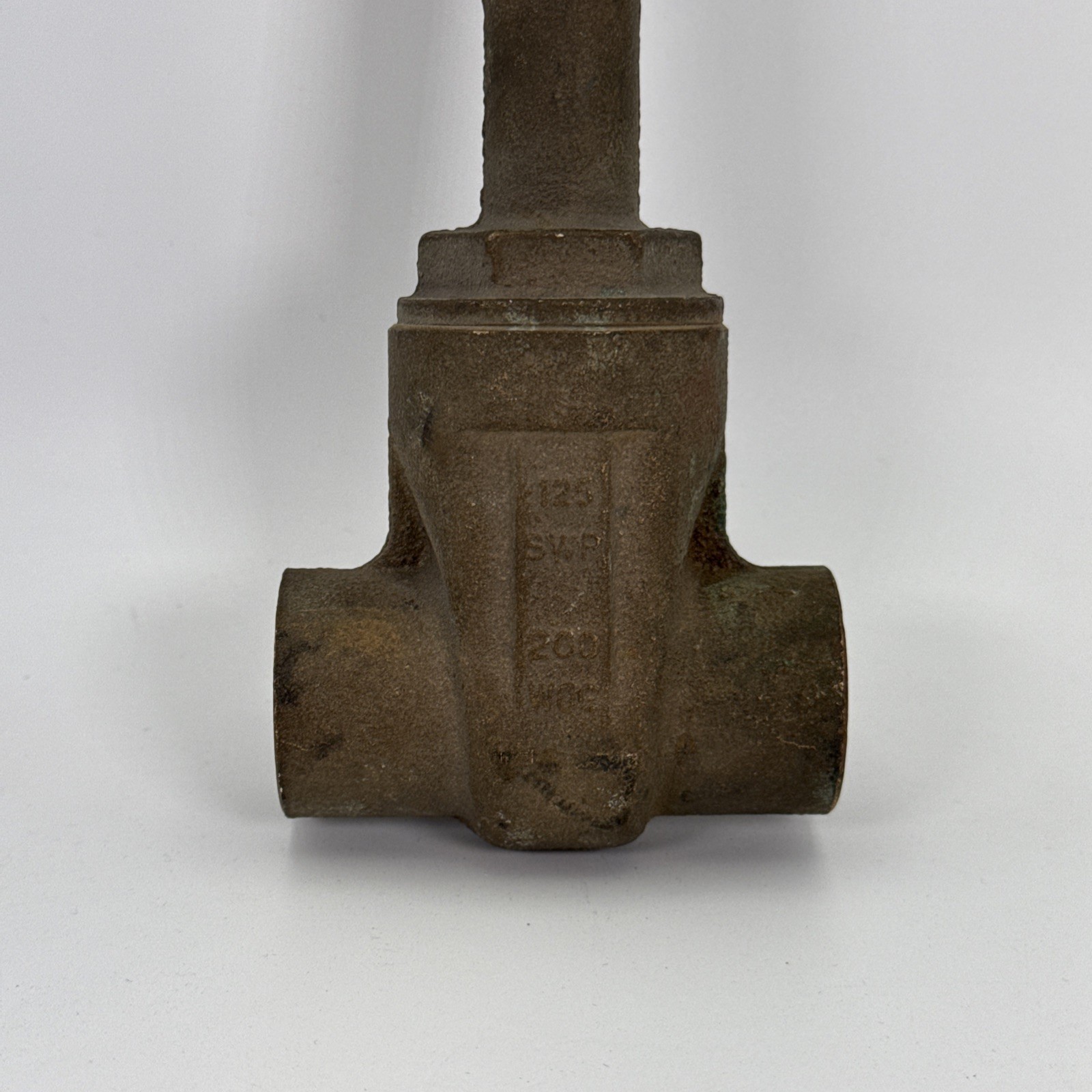 Nibco S-111 1″ Solder Gate Valve 125 SWP 200 WOG Sweat Bronze