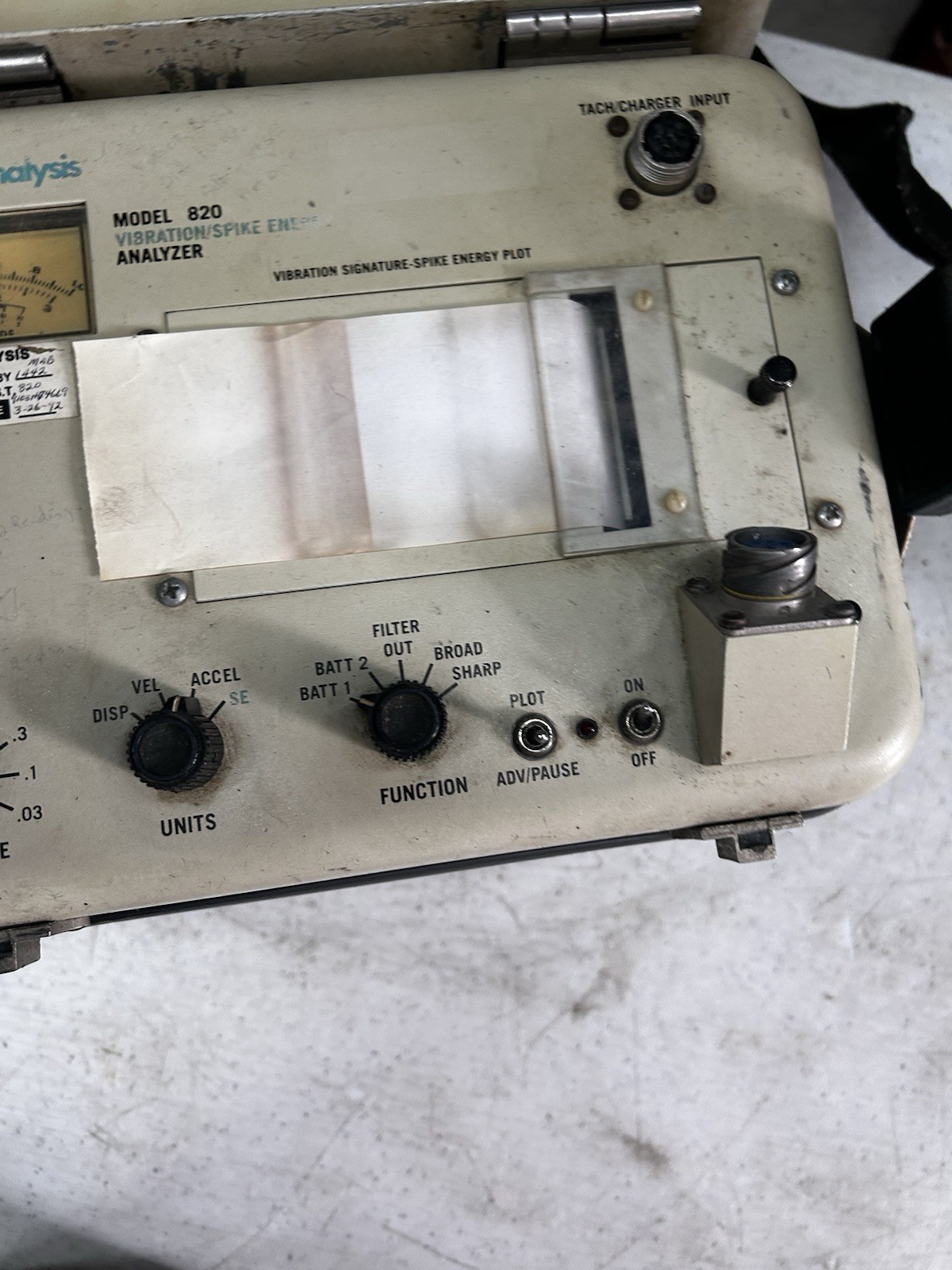 IRD Mechanalysis Model 820 Vibration Spike Energy Analyzer Free Shipping
