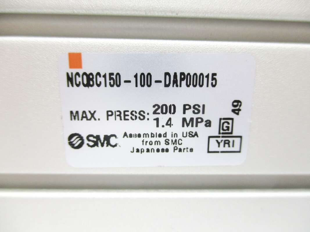 SMC NCQBC150-100-DAP00015 200PSI NSNP
