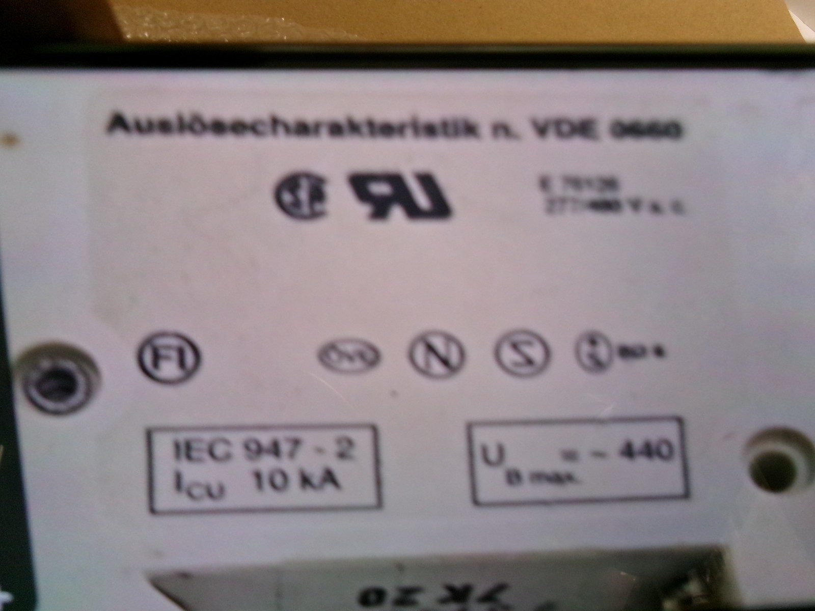 USED LOT OF 2 BB S282 K25A=1-S272 K20A =1