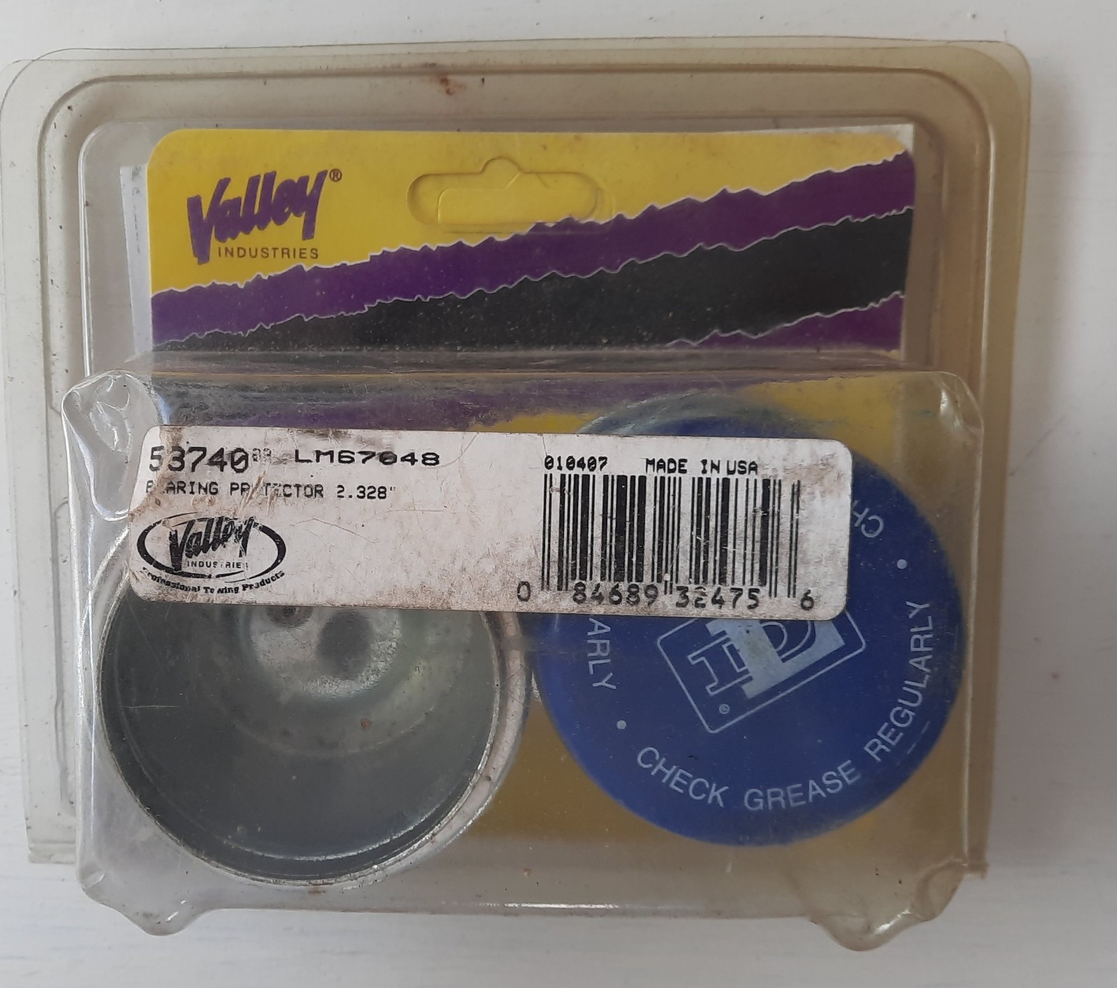 Bearing Protectors (2) with Dust Covers 2.328″ Hub Diameter Valley Part #53740