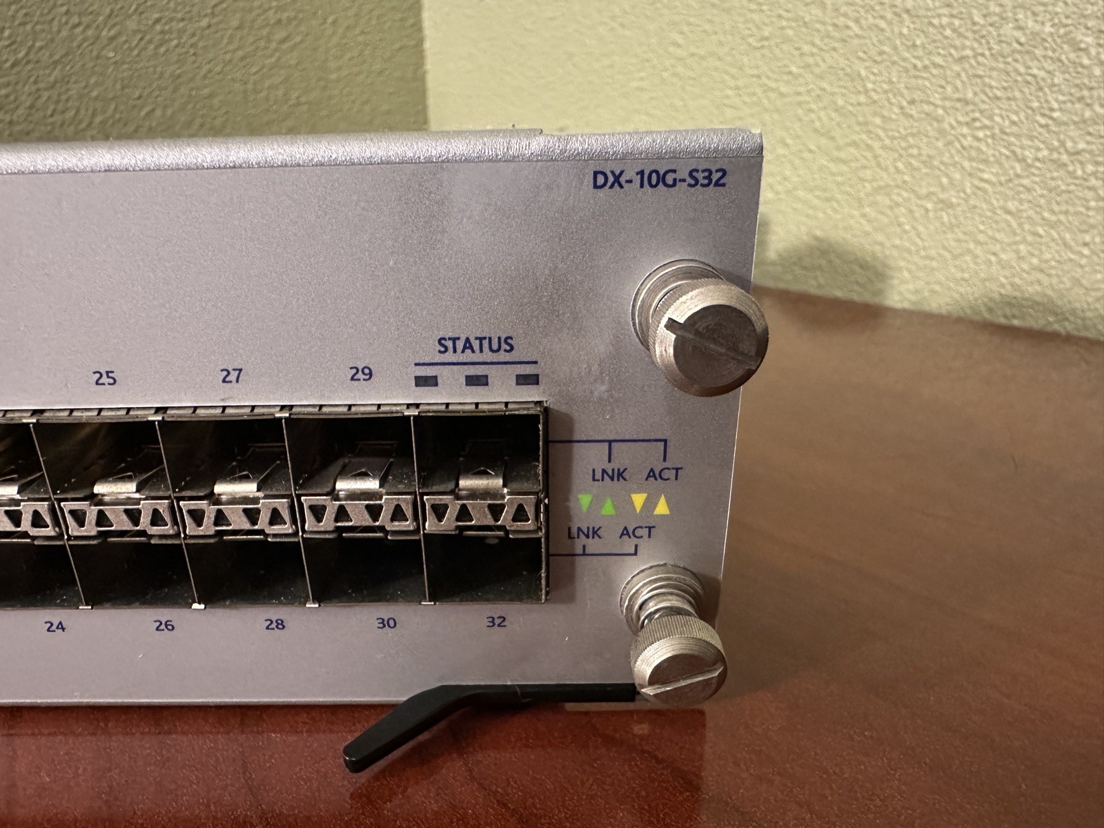 SPIRENT DX-10G-S32 HYPERMETRICS DX 32 PORT 10G SFP+ MODULE TESTED
