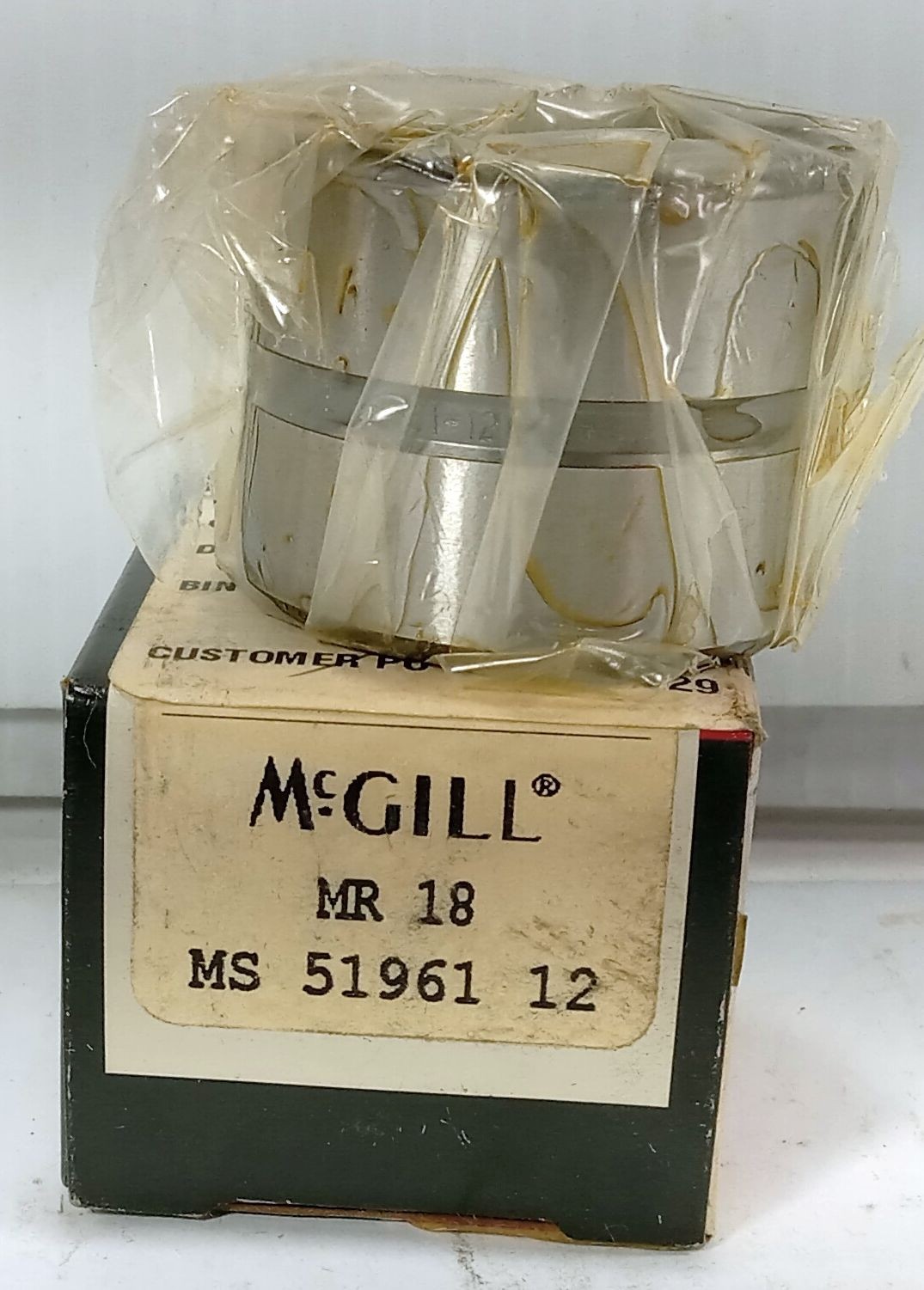 1 NEW MCGILL MR18 MACHINED RACE RADIAL NEEDLE ROLLER BEARING NIB **MAKE OFFER**