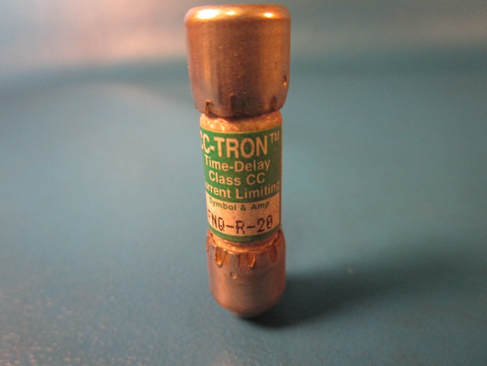 LOT OF 7 Bussmann CC-Tron FNQ-R-20 Fuse, Time Delay Fuse, Class CC