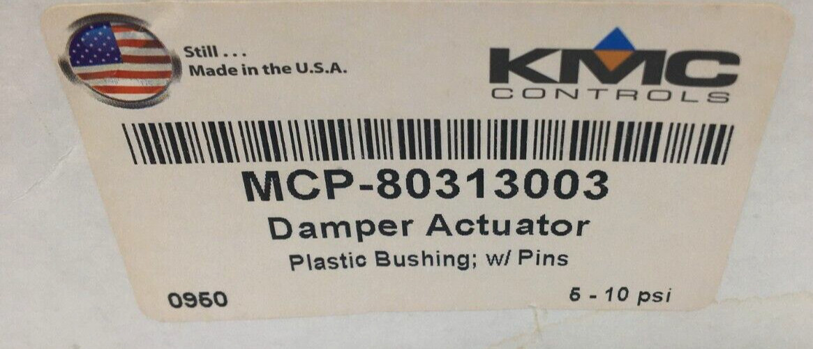 KMC Controls Damper Actuator Plastic Bushing W Pins MCP-80313003 NIB