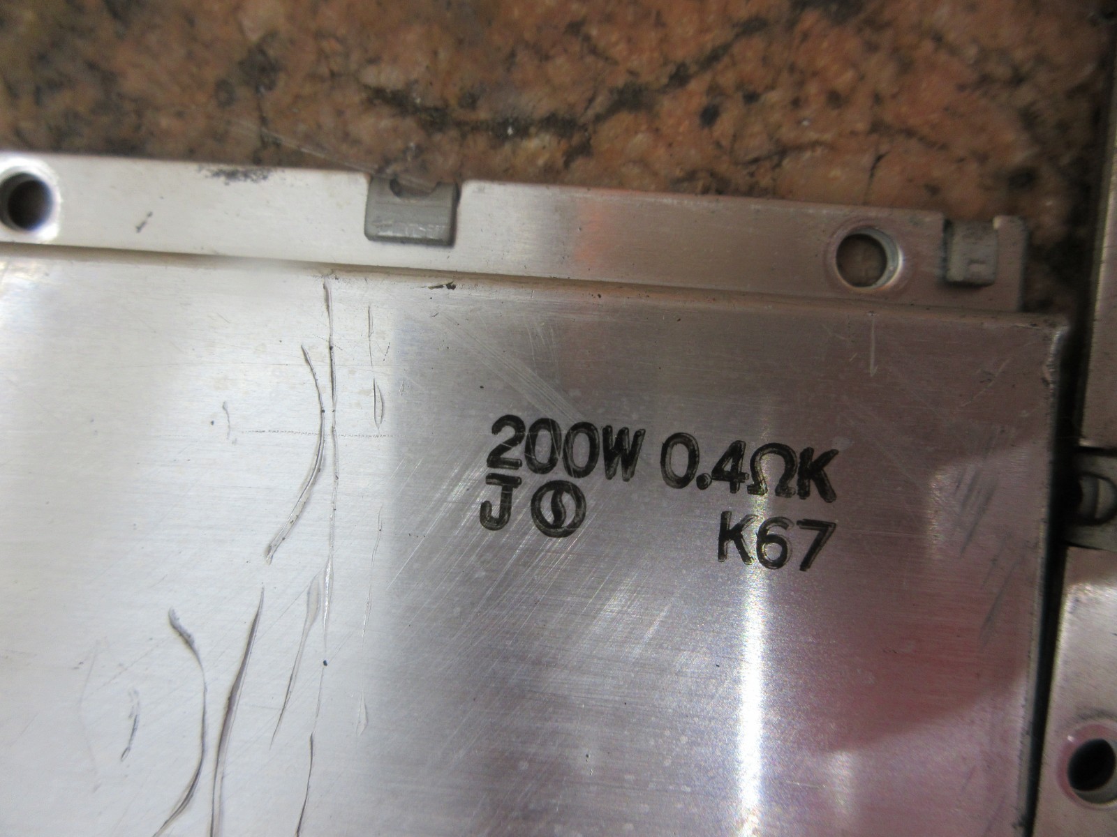 RGH 200 0.4 OHM NOBLE A4N LOT OF 3 PIECES