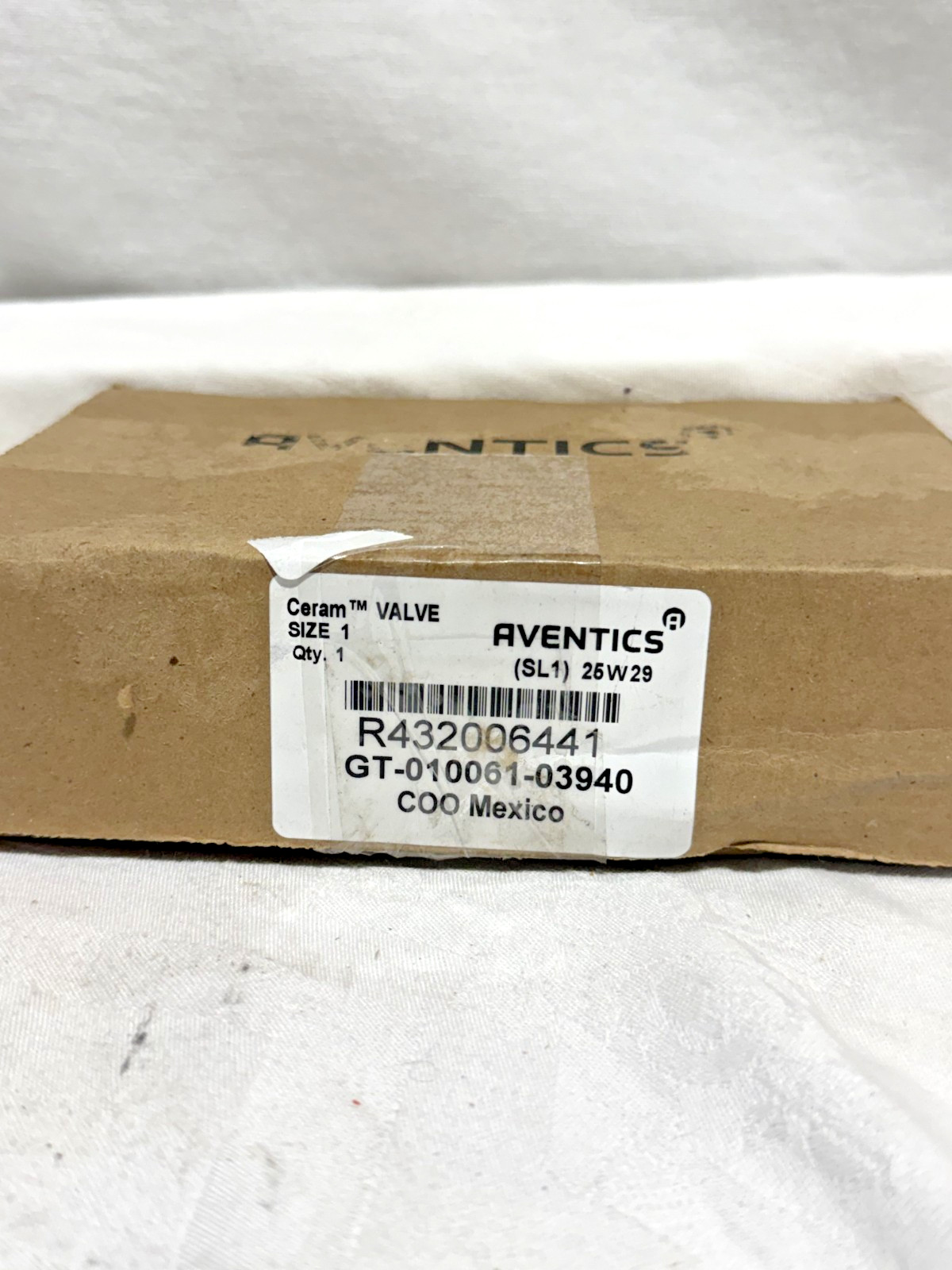 Aventics R432006441 Ceram Solenoid Valve Size 1 24VDC 5/2 Spring Return New NIOB