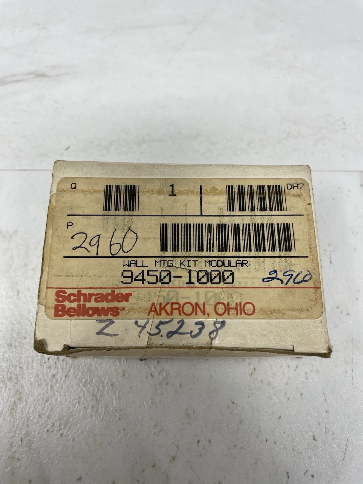 Schrader Bellows 9450-1000 9450100 Mounting Kit