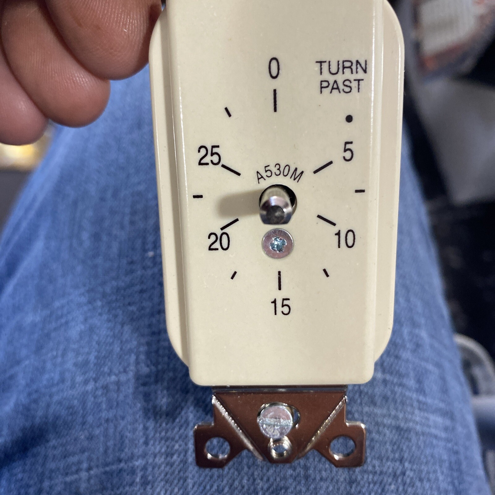 TORK A530M Spring-Wound Timer,Range 0 to 30 min.