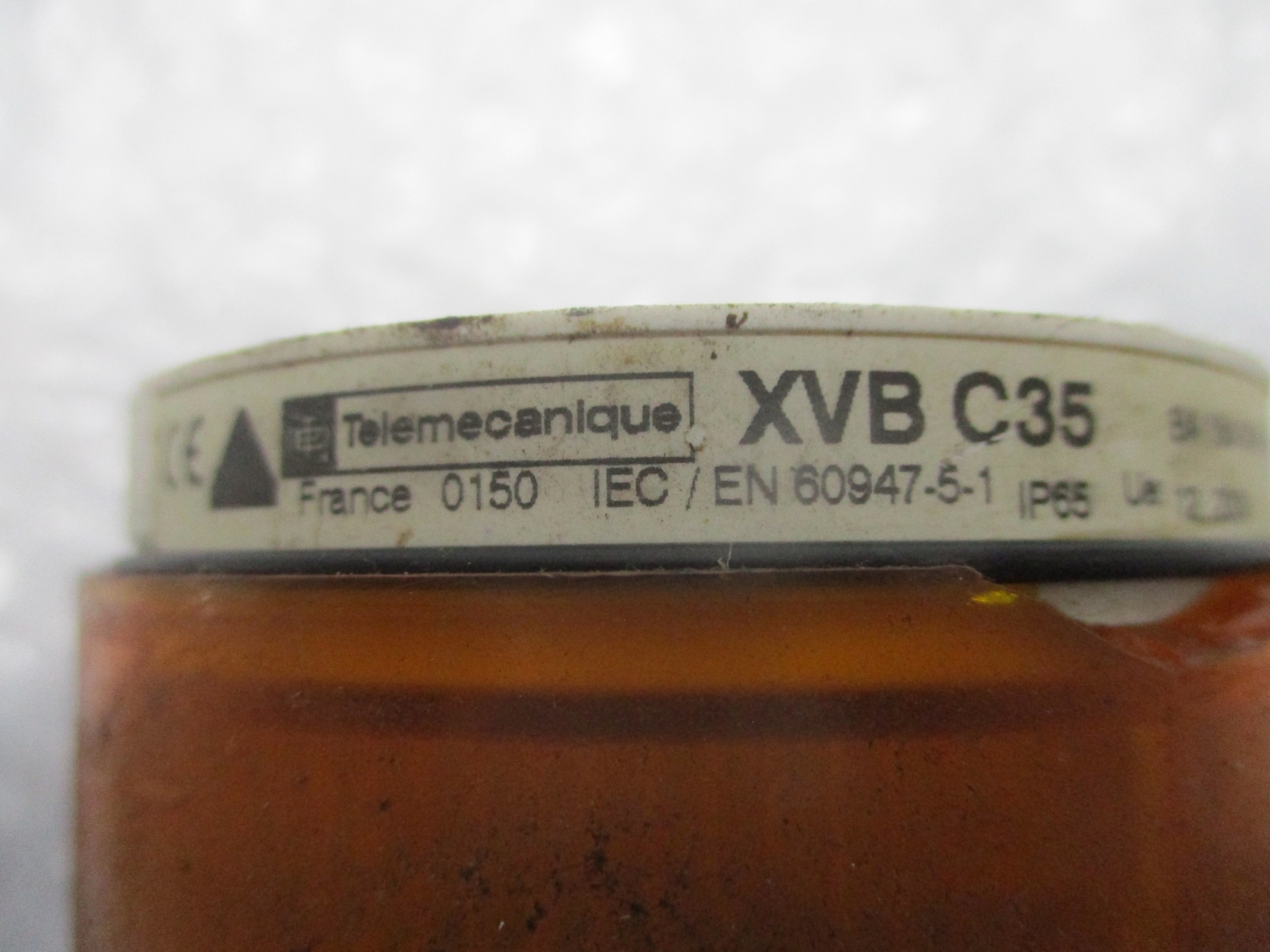 TELEMECANIQUE XVBC35 STACK LIGHT AMBER UNMP