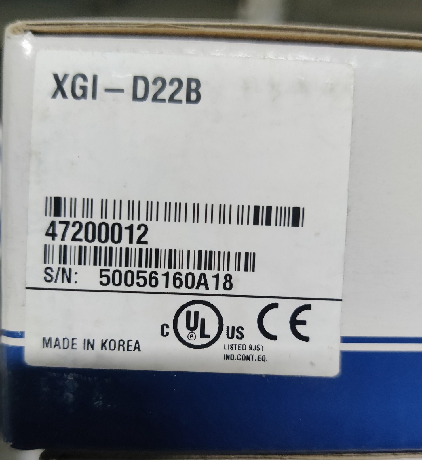 New In Box LS PLC input module XGI-D22B