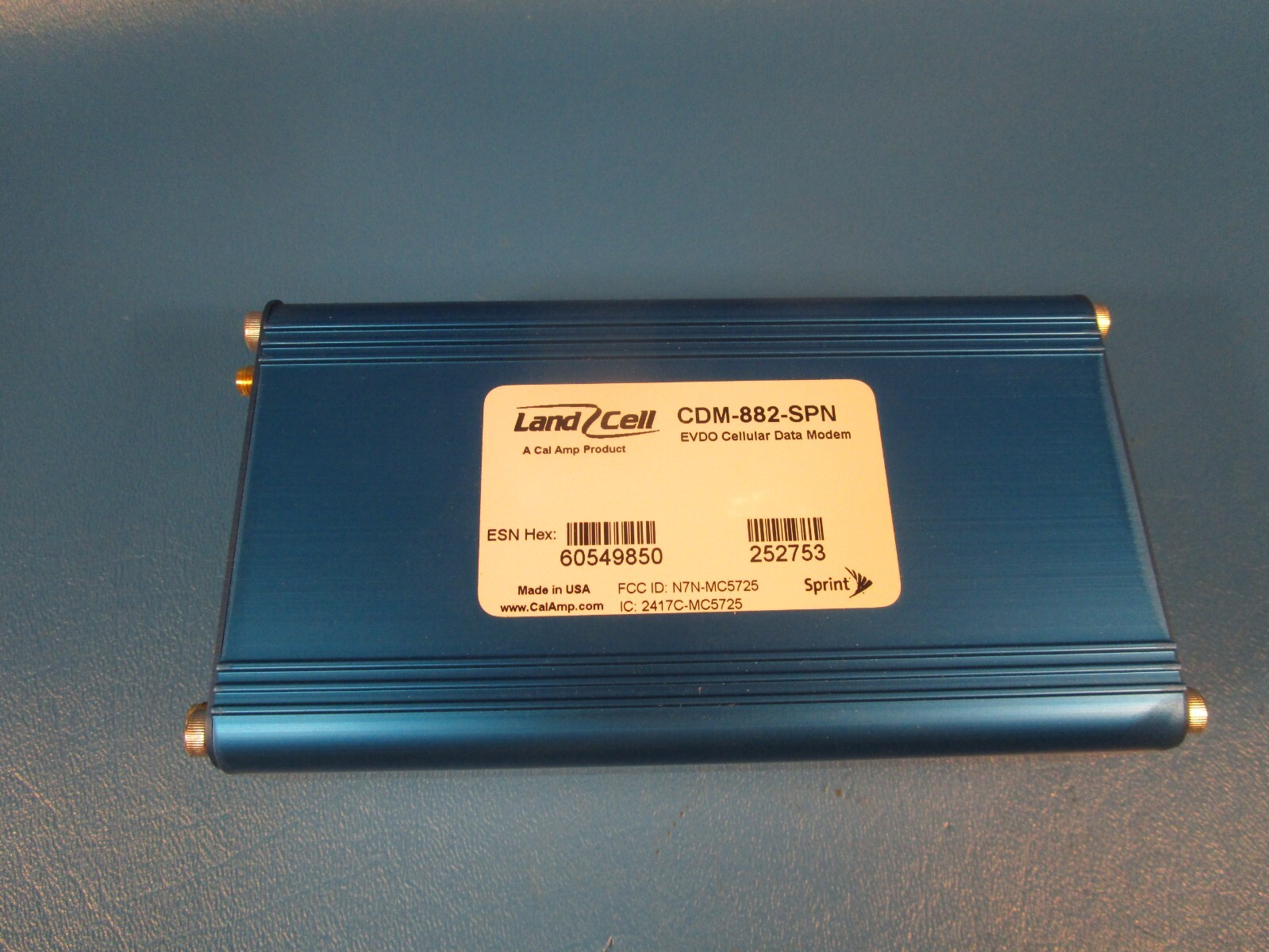 LAND CELL CMD-882-SPN, CDMA Cellular Data Modem