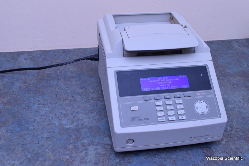AB APPLIED BIOSYSTEMS GENEAMP PCR SYSTEM 9700 WITH 96 WELL BLOCK N8050200