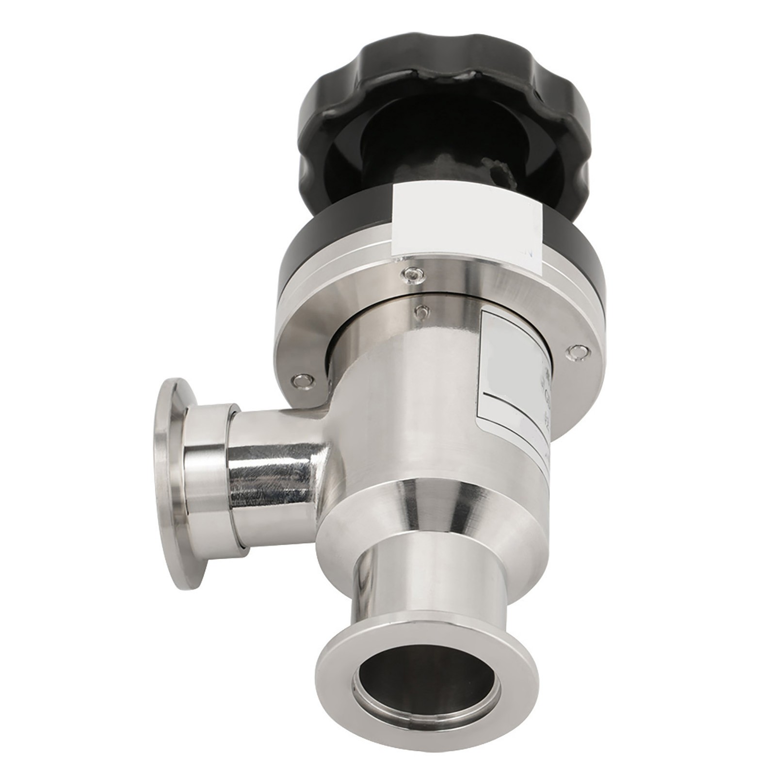 KF25 304 Stainless Steel High Vacuum Manual Right Angle Bellow Isolation Val DSO