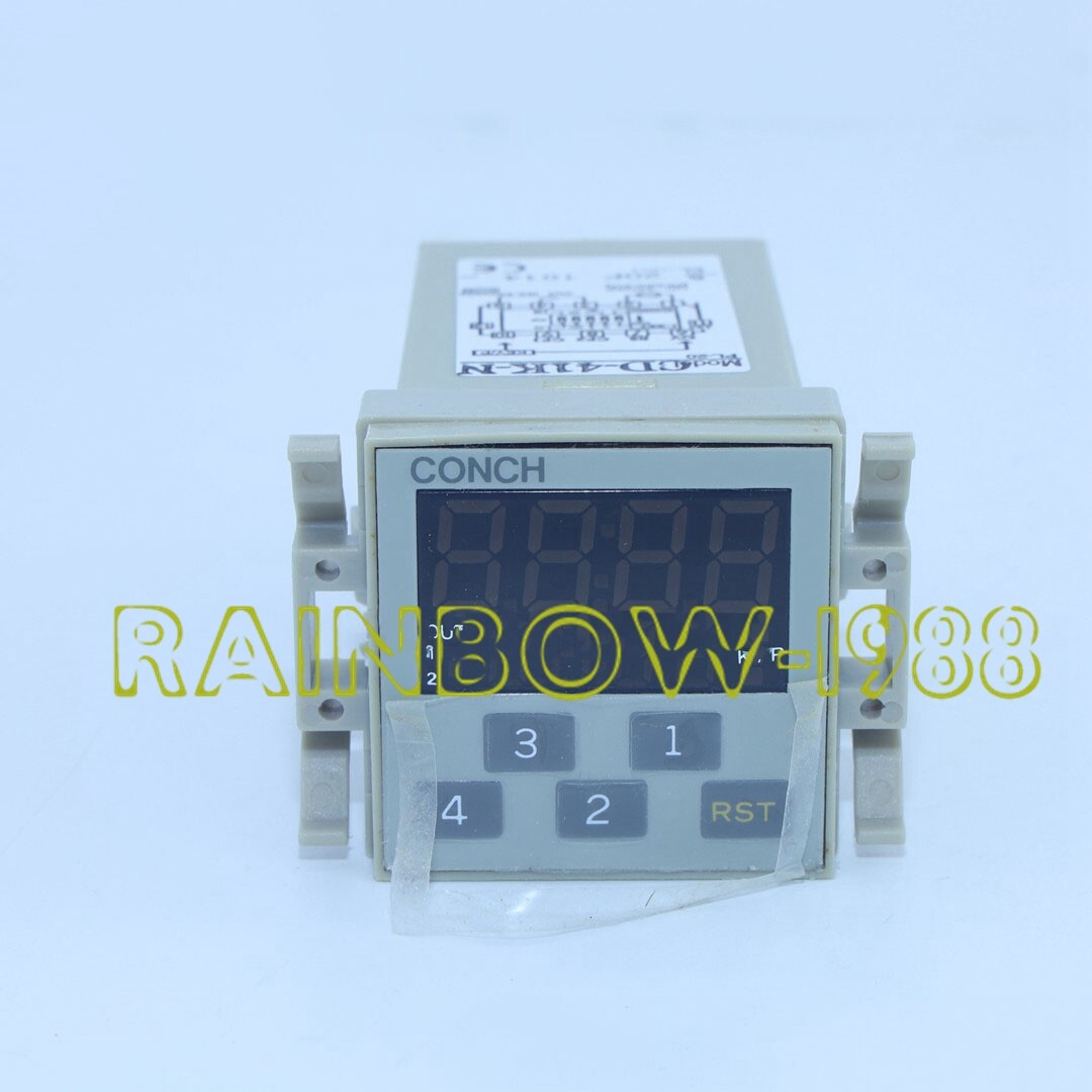 Digital counter CD-41K-N 4-digit, one-step fixed type meter counter FOR CONCH