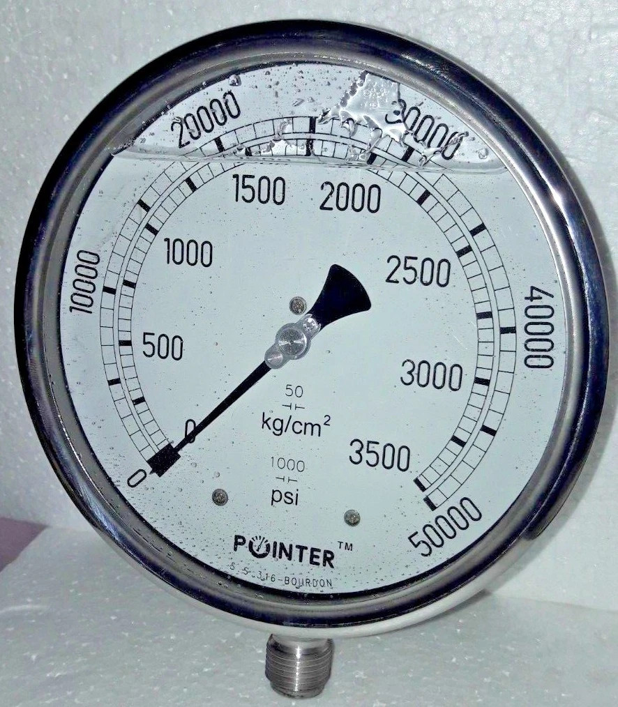 Spherical Common Fuel Rail with 3500 Bar High Pressure Gauge & High Prssre Pipes