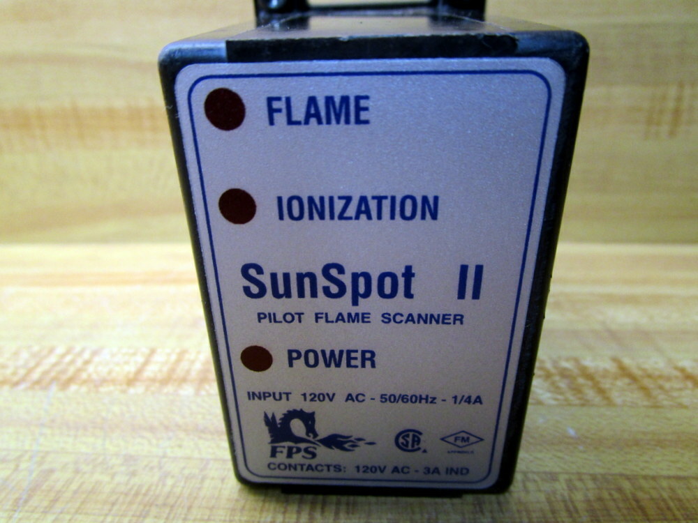 Fossil Power Systems 9100-1000 Pilot Flame Scanner Rev. 8a