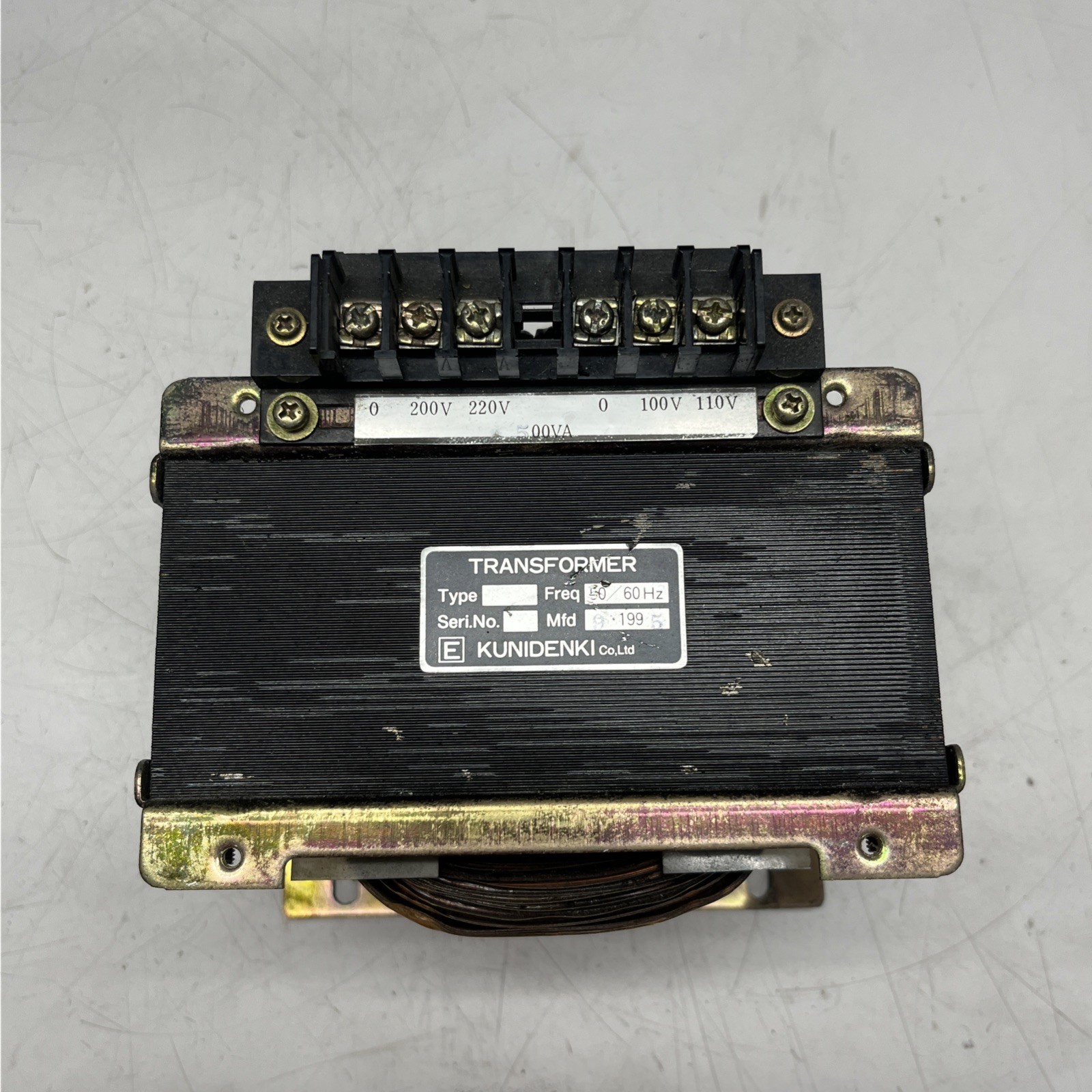 KUNIDENKI TRANSFORMER 50/60HZ 300VA