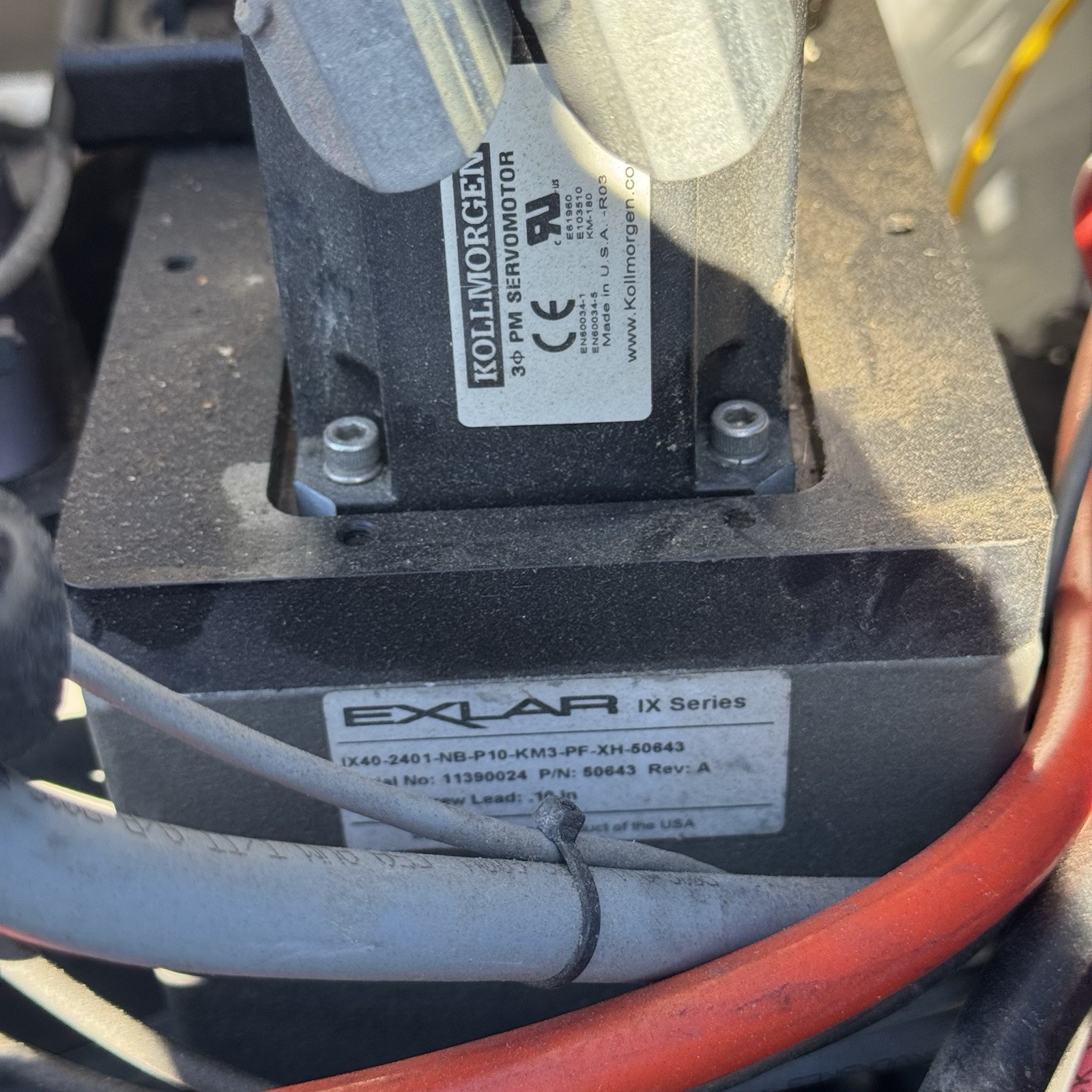 Exlar IX Series IX40-2401-NB-P10-KM3-PF-XH 50643 Roller Screw AKM31E-ANC2C00