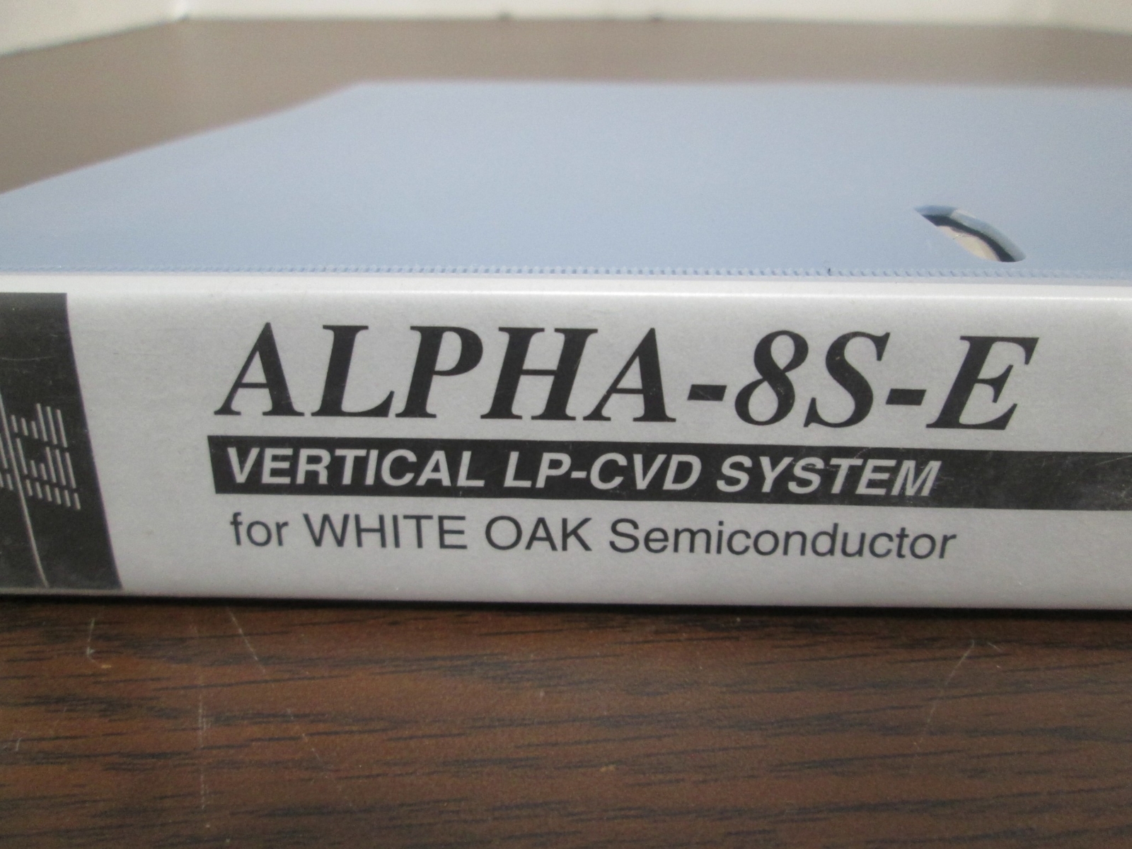 Tokyo Electron, ALPHA-8S-E, As-D-Poly O.E.M. Manual, Vol 2, Used