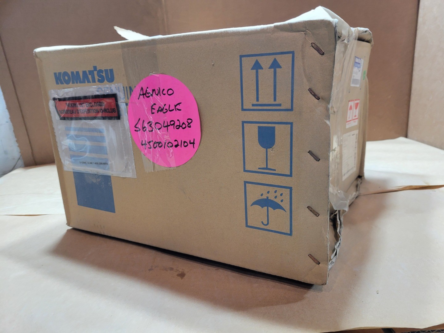 SURPLUS NEW KOMATSU 17A-54-51511 Cover – Heavy Machinery