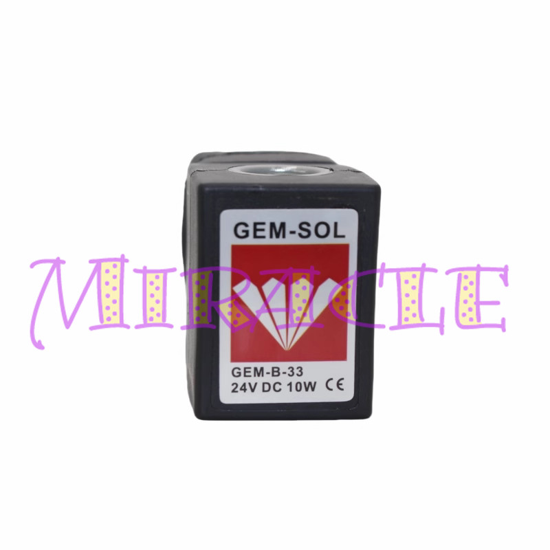 1PC NEW FOR BACCARA Solenoid Valve Coil GEM-B-33 24V 10W