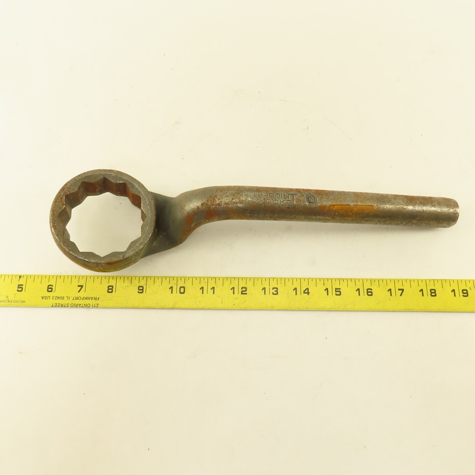 Blue Point 270 Vintage Boxocket 2-3/16″ 12Pt Box End Wrench 12-1/2″ OAL