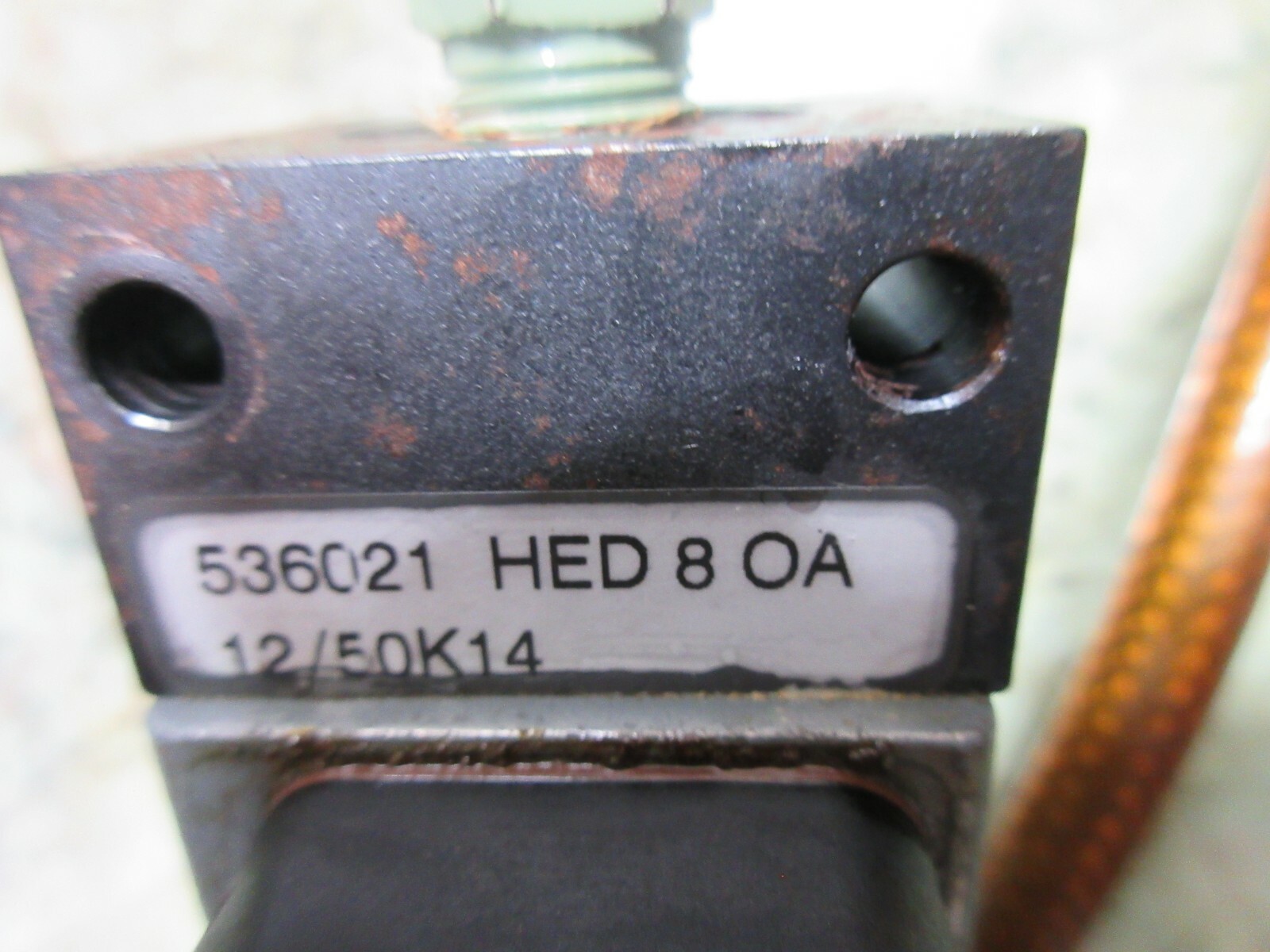 REXROTH HYDRAULIC VALVE 536 021 HED 8 0A 12/50 K14 A0 42 250VAC 5A HED 8 OA 12/