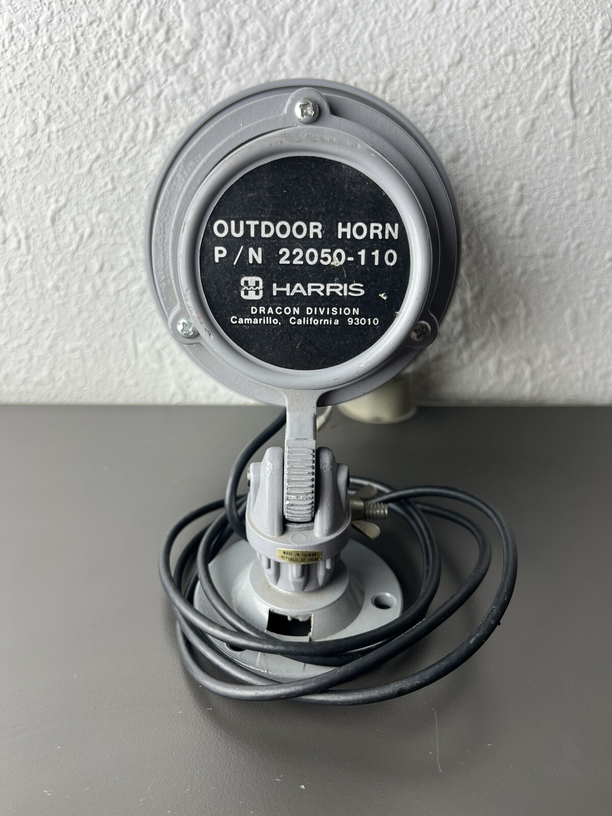 Vintage Harris 22050-110 1 Watt Horn All Metal
