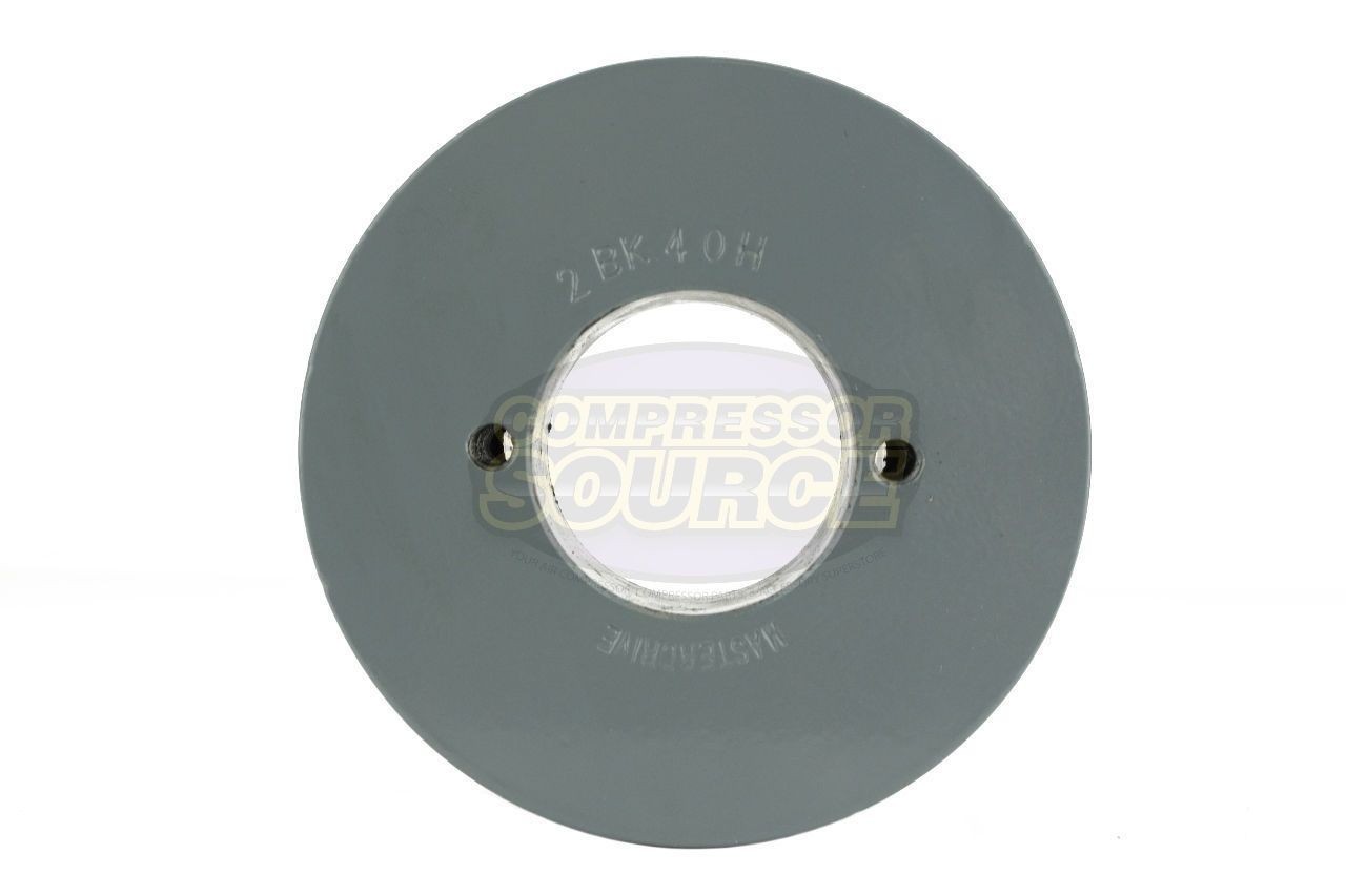 Cast Iron 4″ Dual Groove Belt B Section 5L Pulley w/ 7/8″ Sheave Bushing