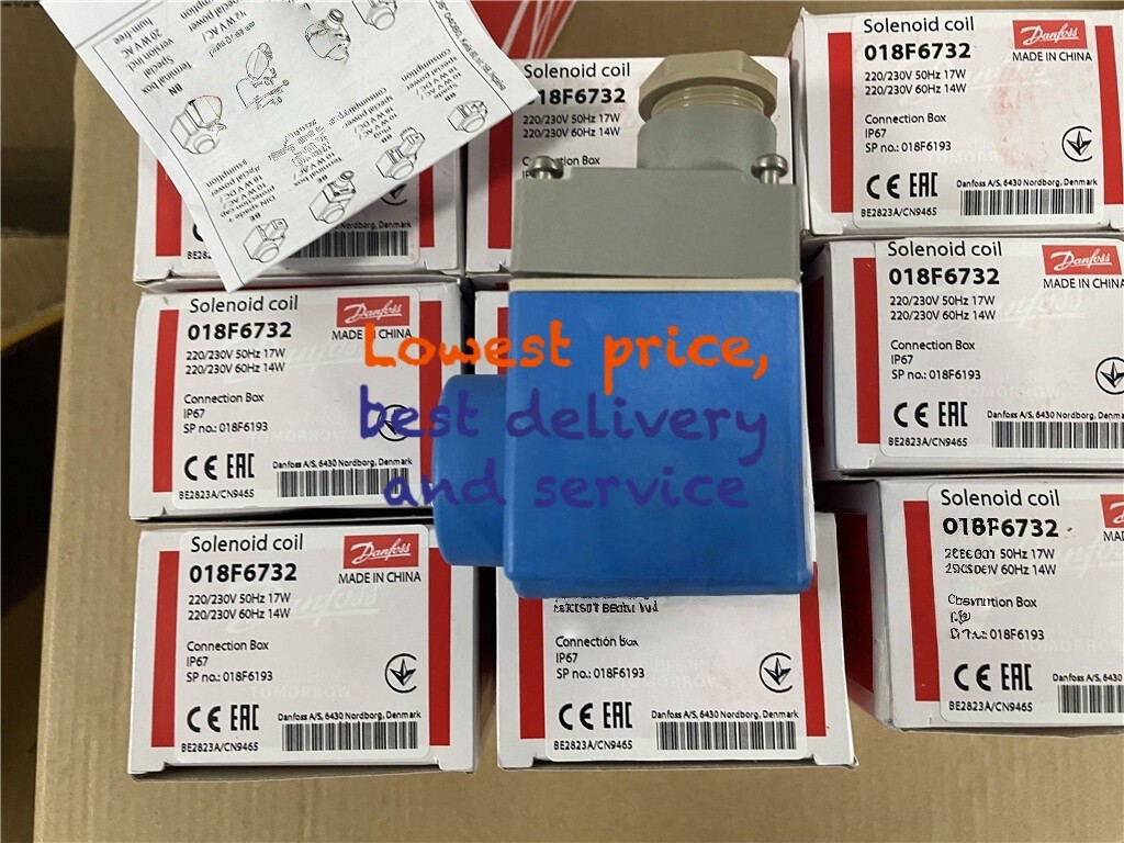 1PC New Danfoss 018F6193 Solenoid Valve Coil Fast shipping