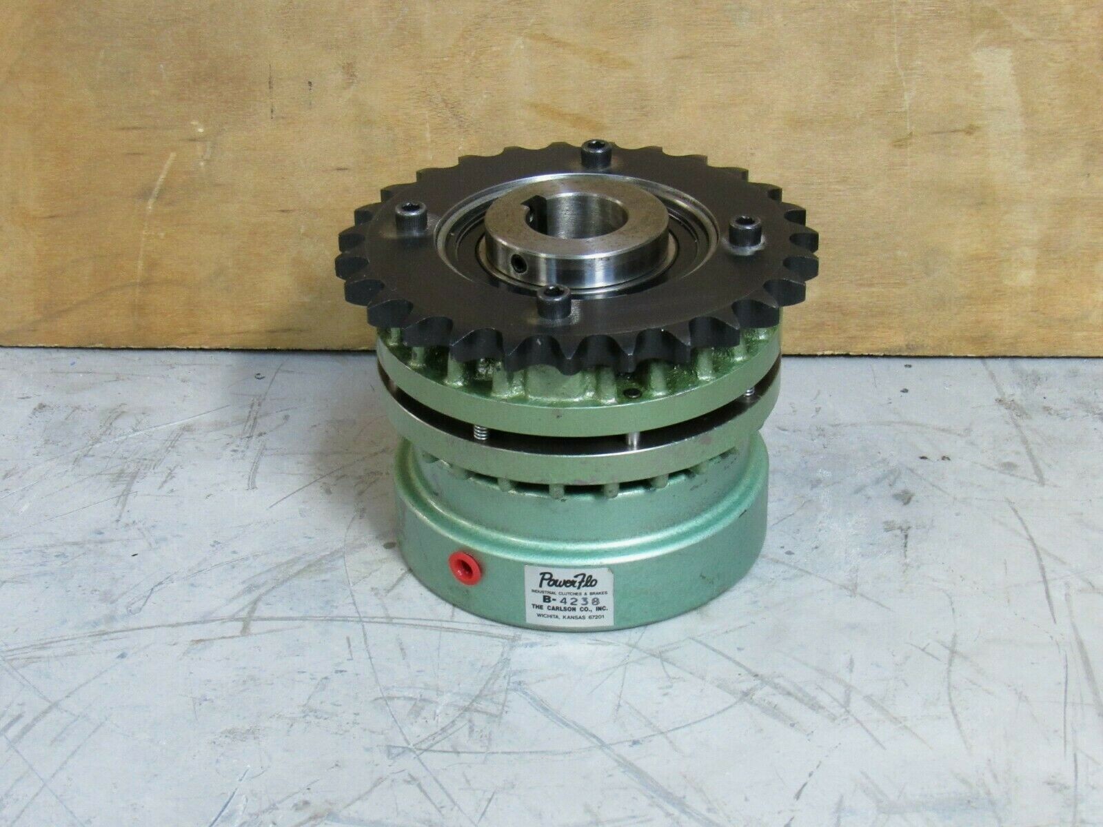 CARLSON POWER-FLO CLUTCH BRAKE B-4238 B4238 1-27/64″ID – USED