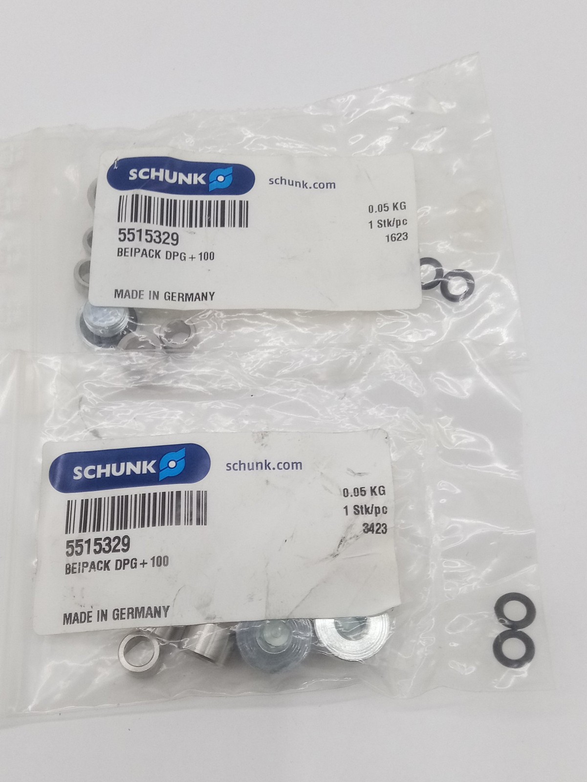 Schunk 5515329 Accessory Hardware Kit for DPG-plus 100-2 Parallel Gri — Lot of