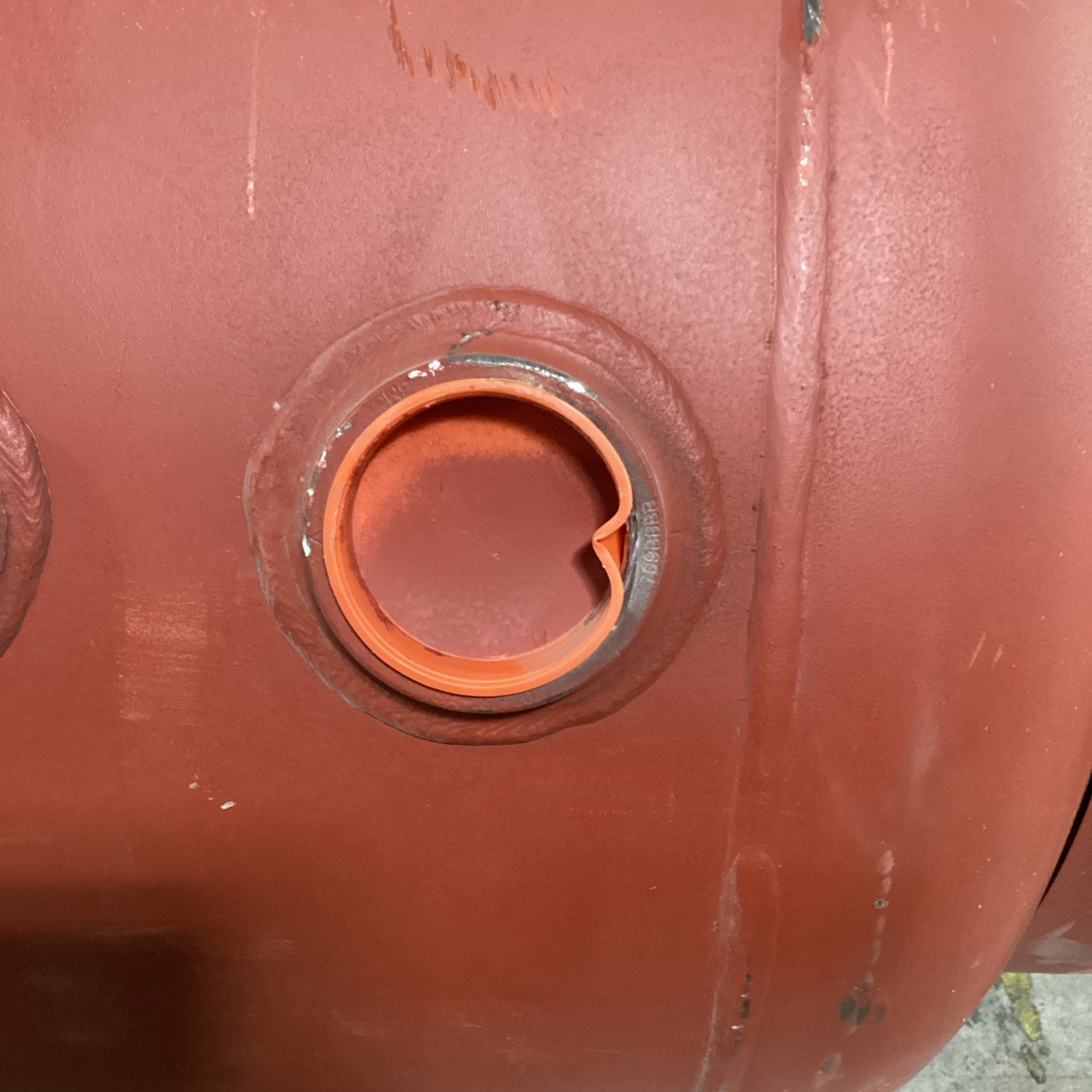 Lochinvar TVG257 257 Gallon Glass Lined Vertical Storage Tank