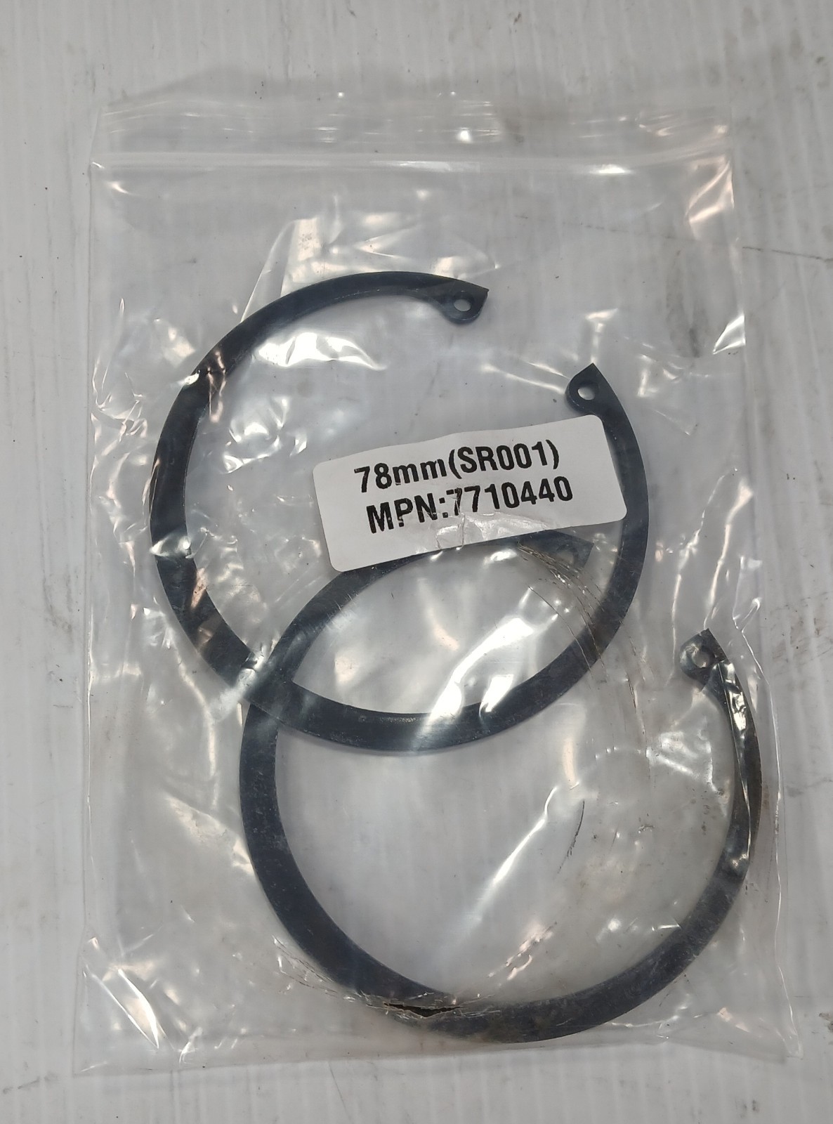 2 NEW POLARIS 7710440 RZR 570 800 900 7000 RETAINING RING CLIPS NNB *MAKE OFFER*