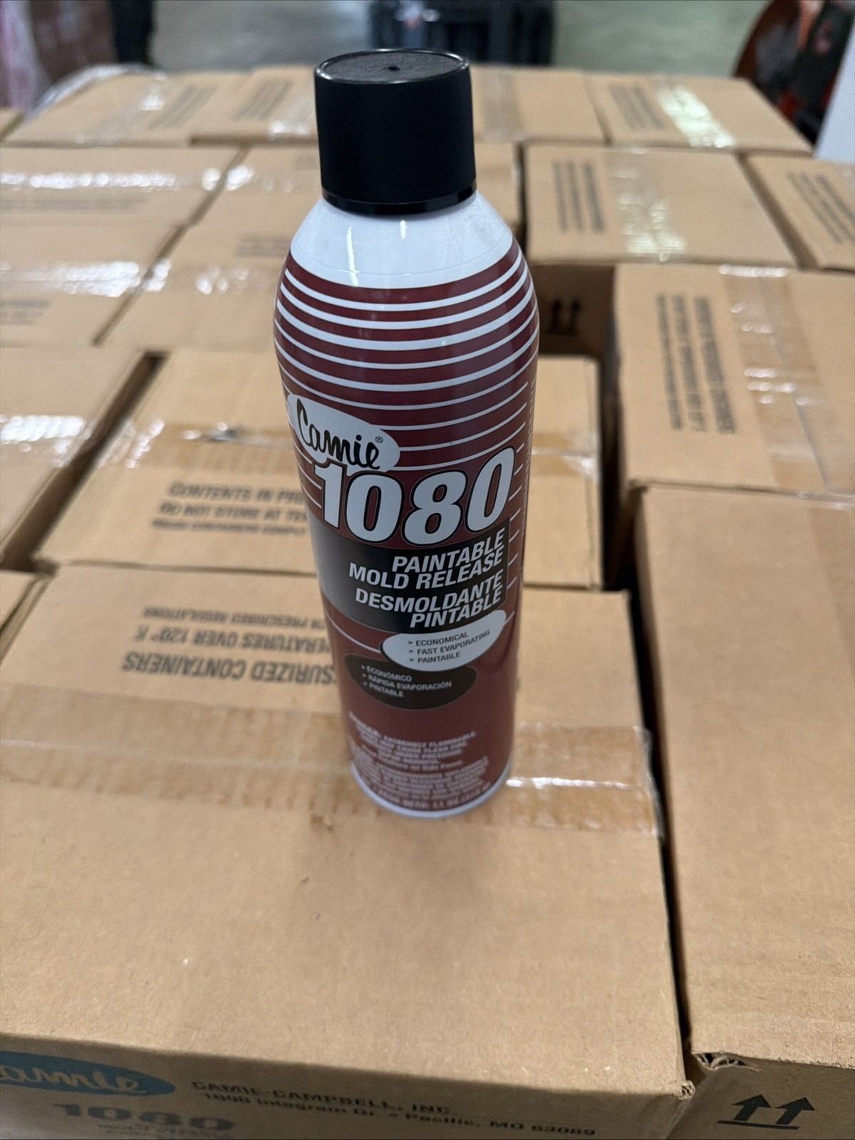 Camie 1080 Paintable Mold Industrial Release Agent Dry Spray 11 oz