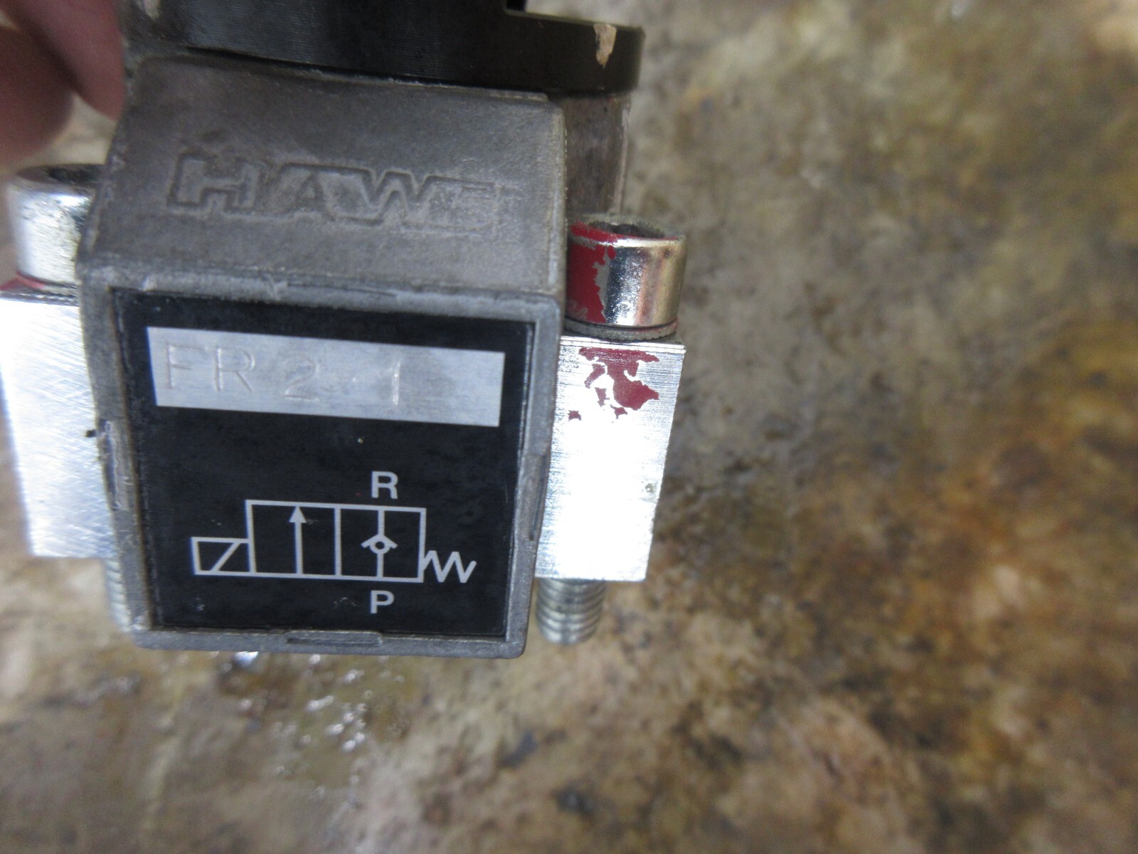 HAWE VALVE FR 2-1 HAWE VALVE FR2-1 HYDRAULIC VALVE