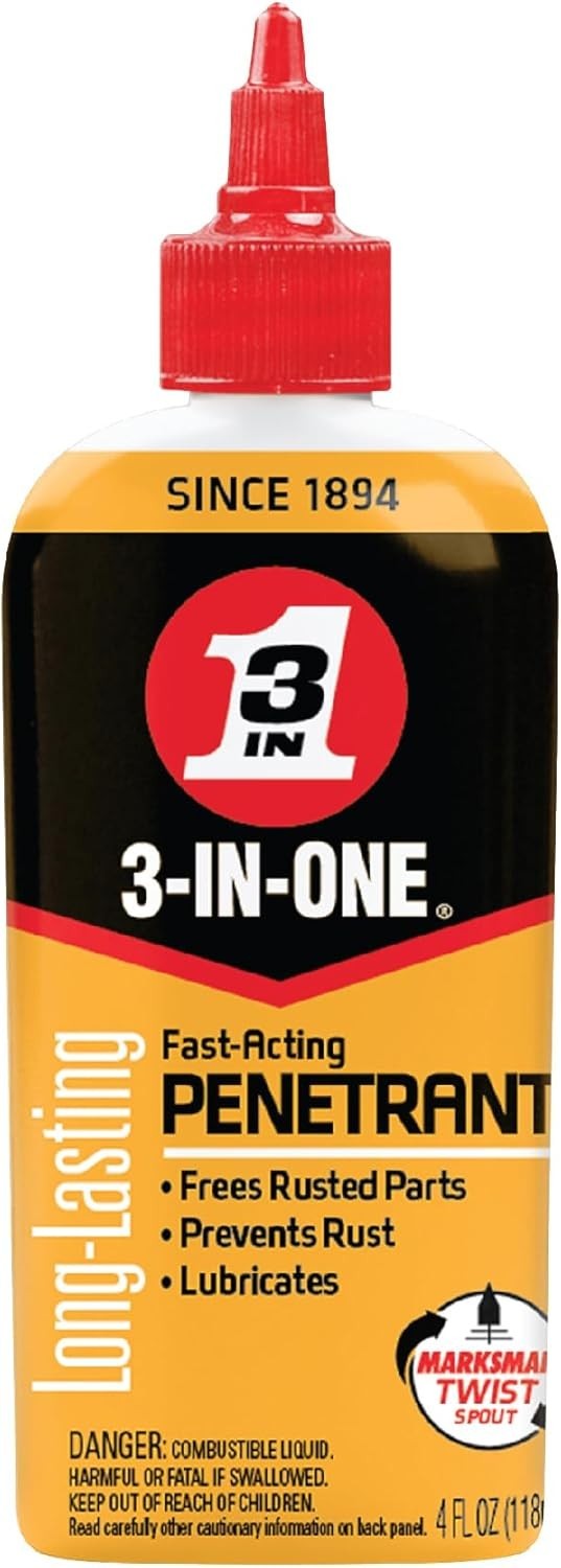 3-IN-ONE Pneumatic Tool Drip Oil, 4 oz.